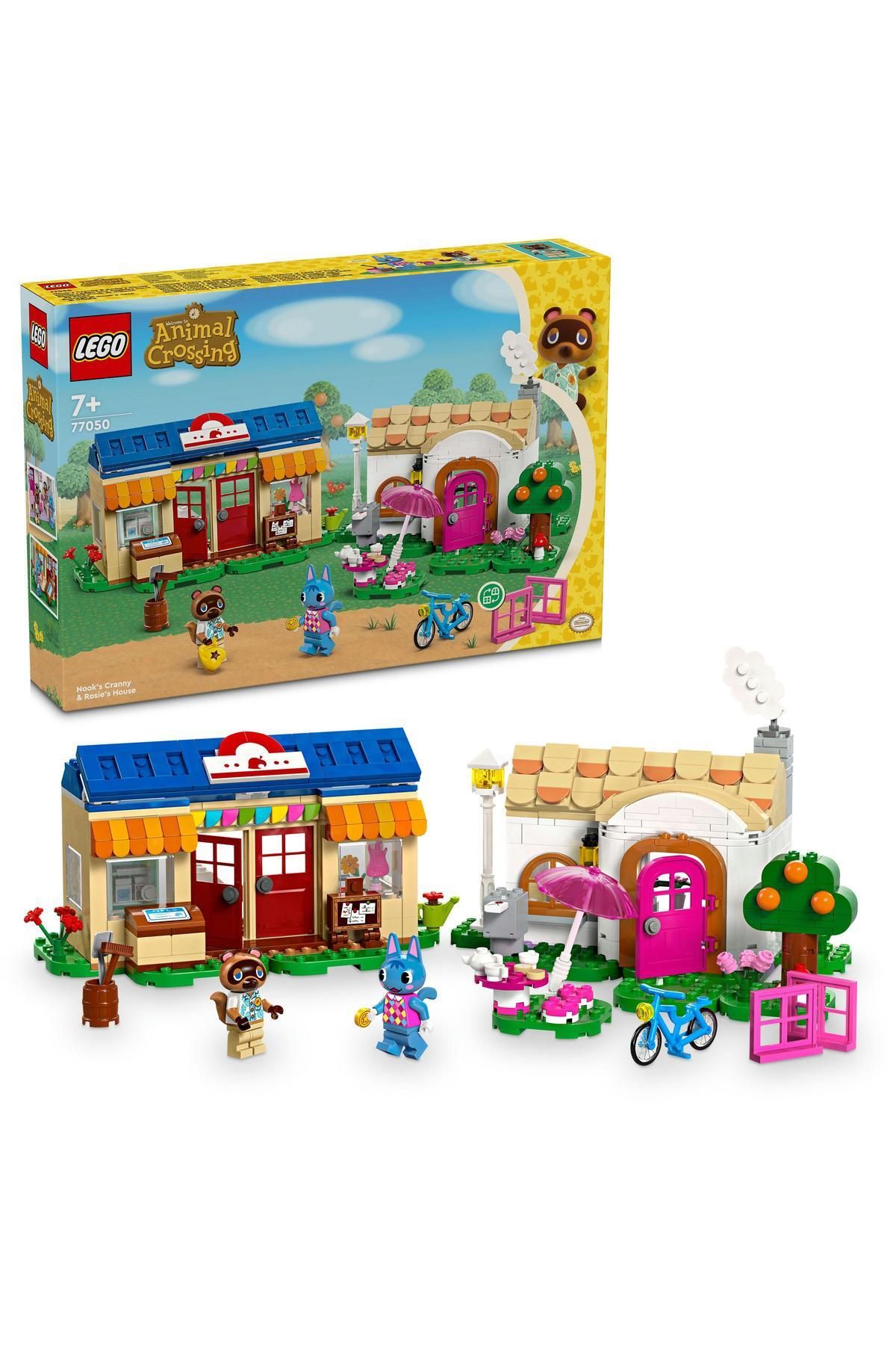 LEGO ® Animal Crossing™ Nook's Cranny and Rosie House 77050 — конструктор для детей от 7 лет и старше (535 деталей)