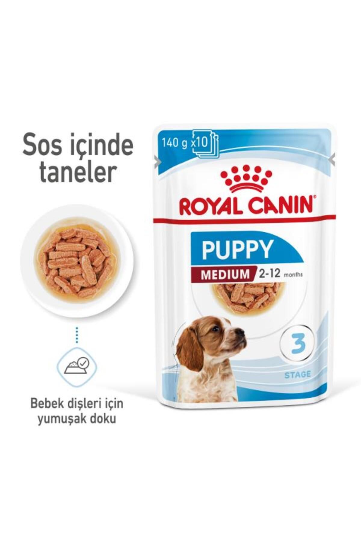 Royal Canın Medium Puppy Yaş Maması 10x140 gr