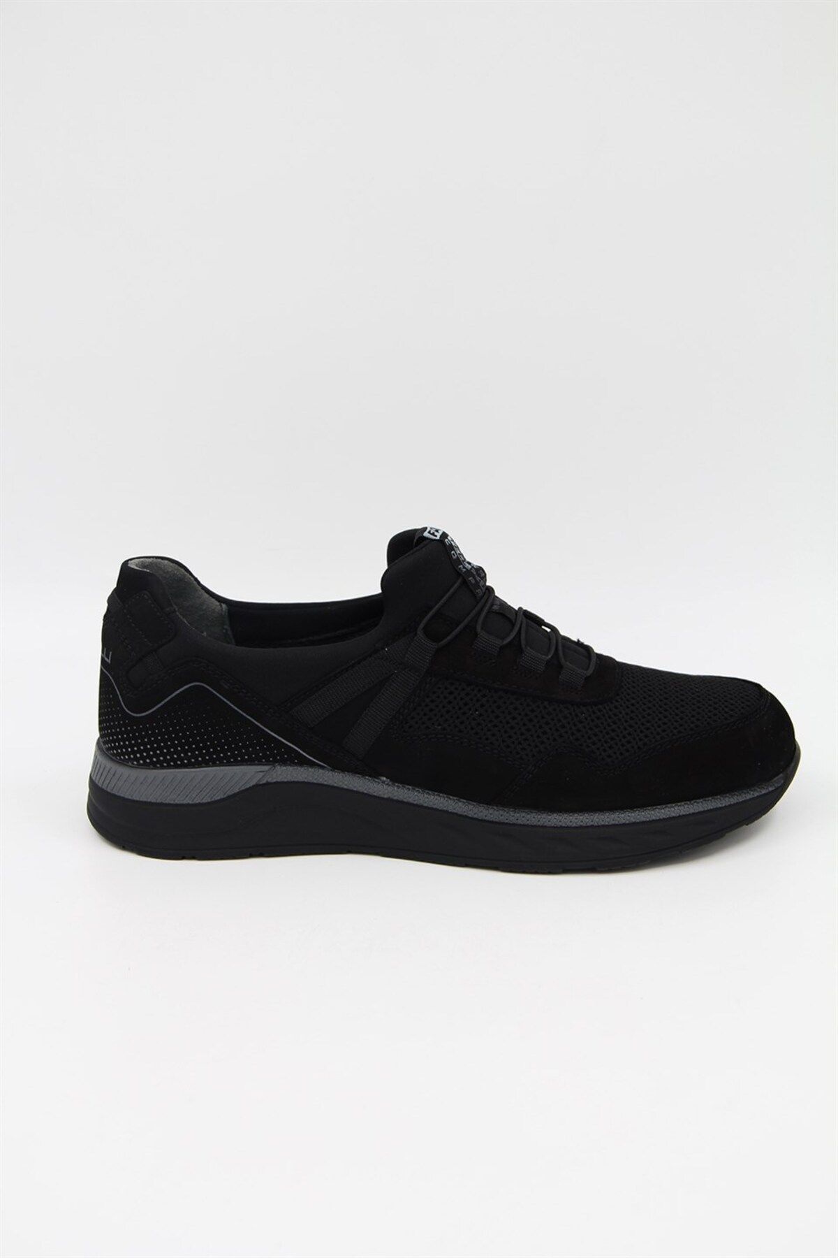 کفش راحتی مردانه Cedric 46002 - Nubuck مشکی Forelli