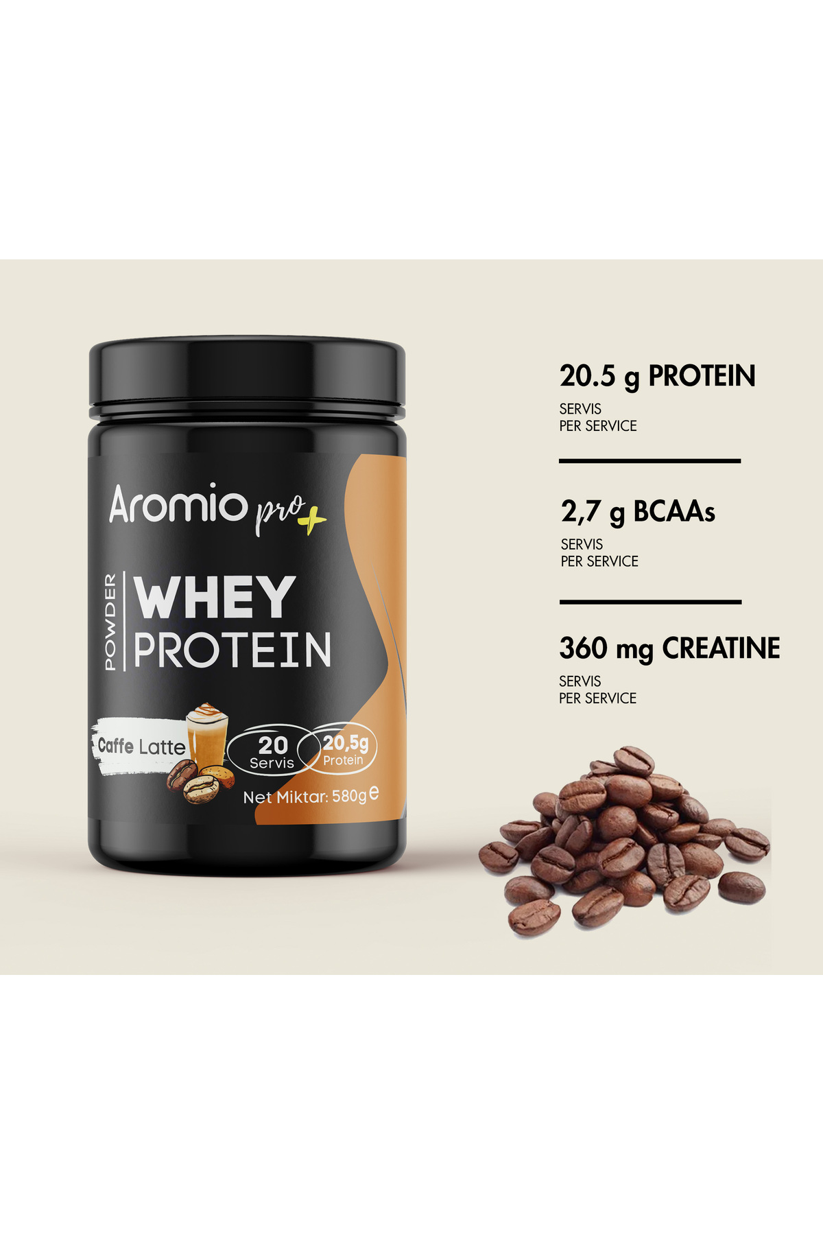 Pro+ Sporcu Avantaj Fitness Paketi (Whey Protein + BCAA + Creatine) 4