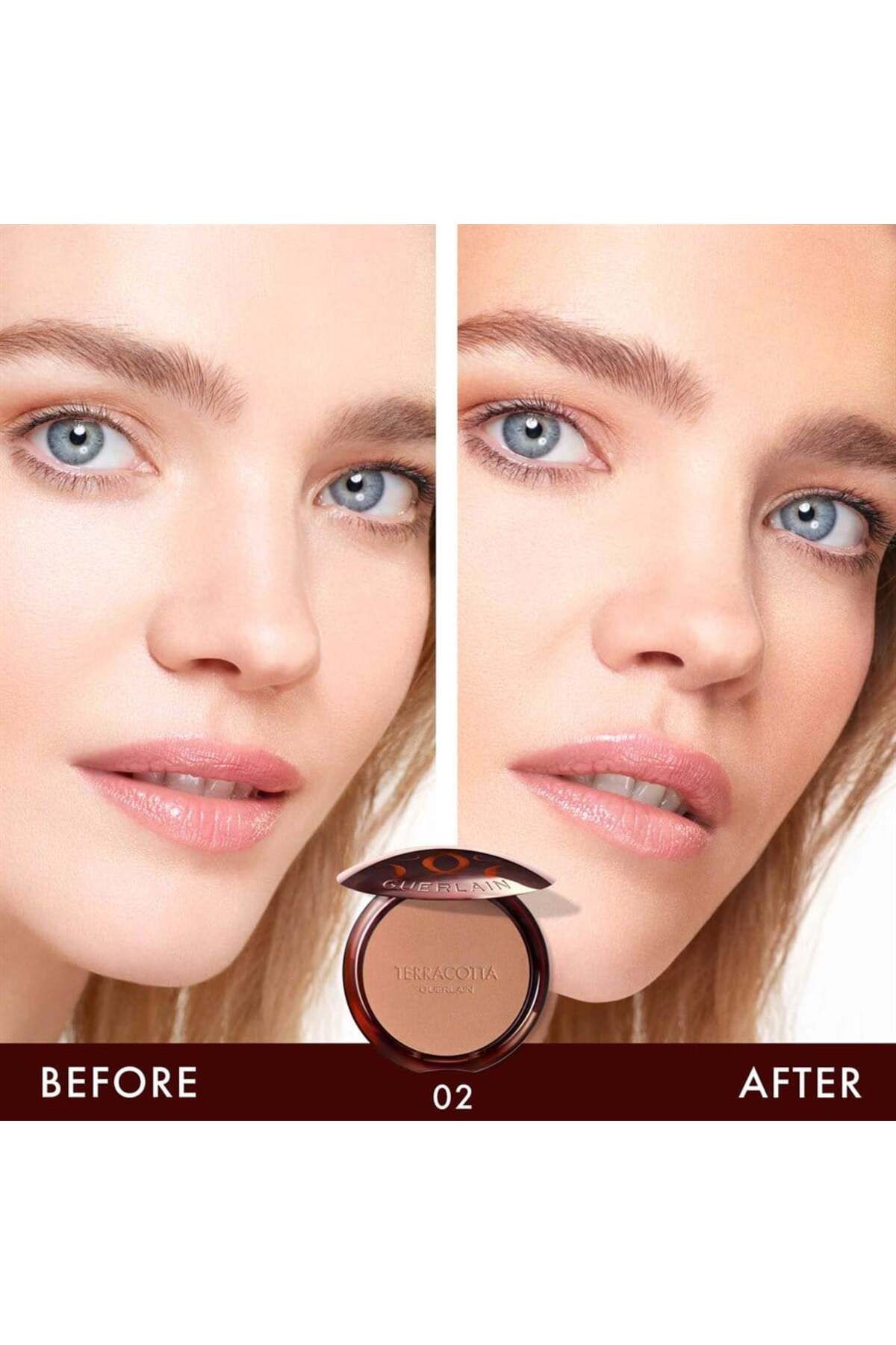 GU Terracotta - برنزینگ پودر 10 گرم Guerlain