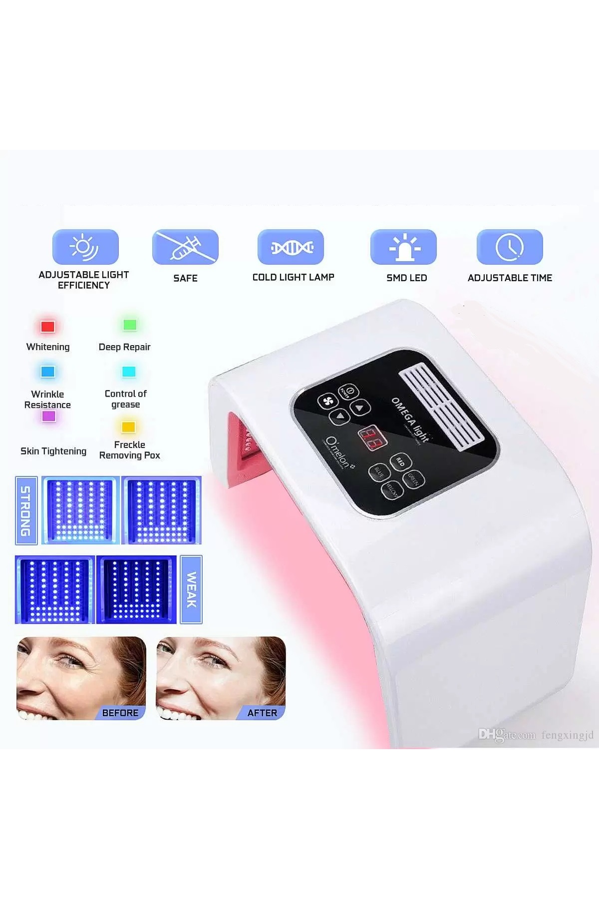nana　OMEGA light 美顔器 LEDライト療法 Omega LED TERAPİ CİHAZI - Fiyatı, Yorumları