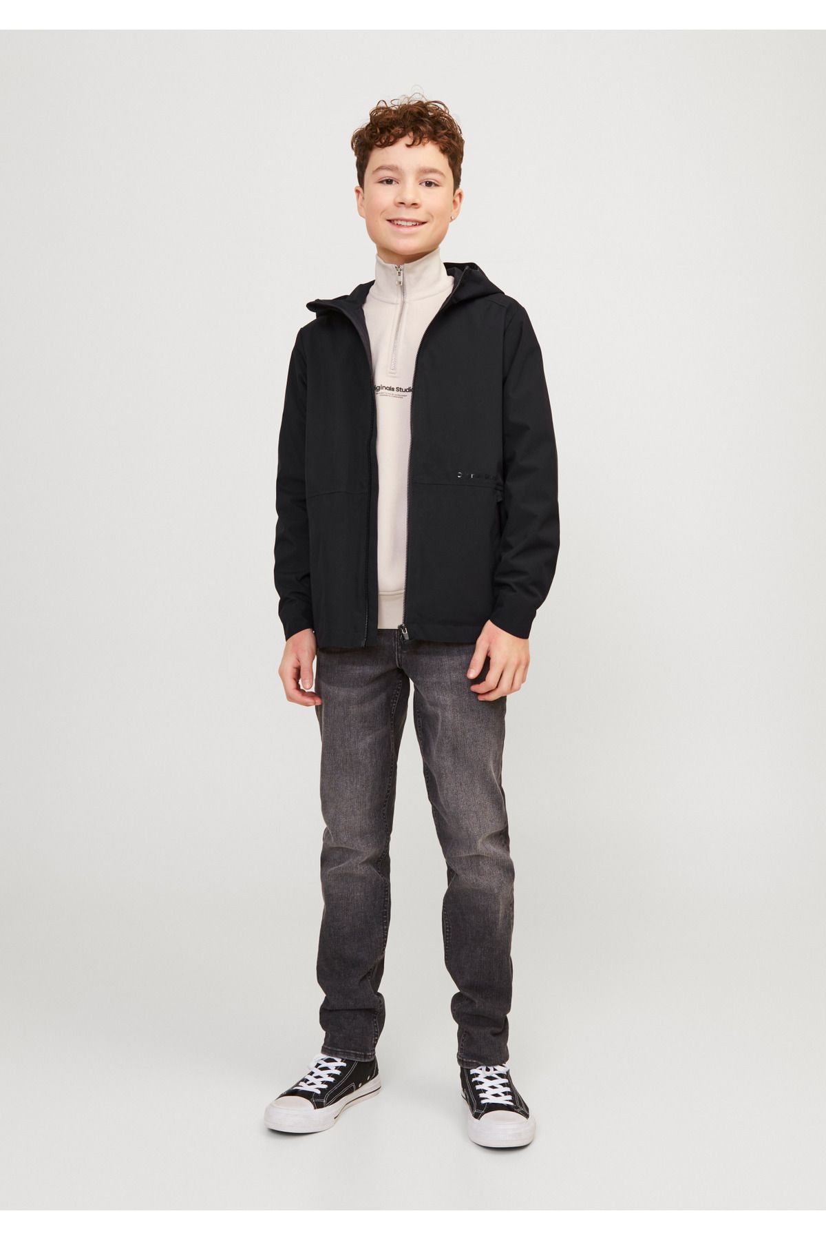 Детская водонепроницаемая куртка с капюшоном Jack & Jones — Vesterbro TYC9MM1XYN170955834170757