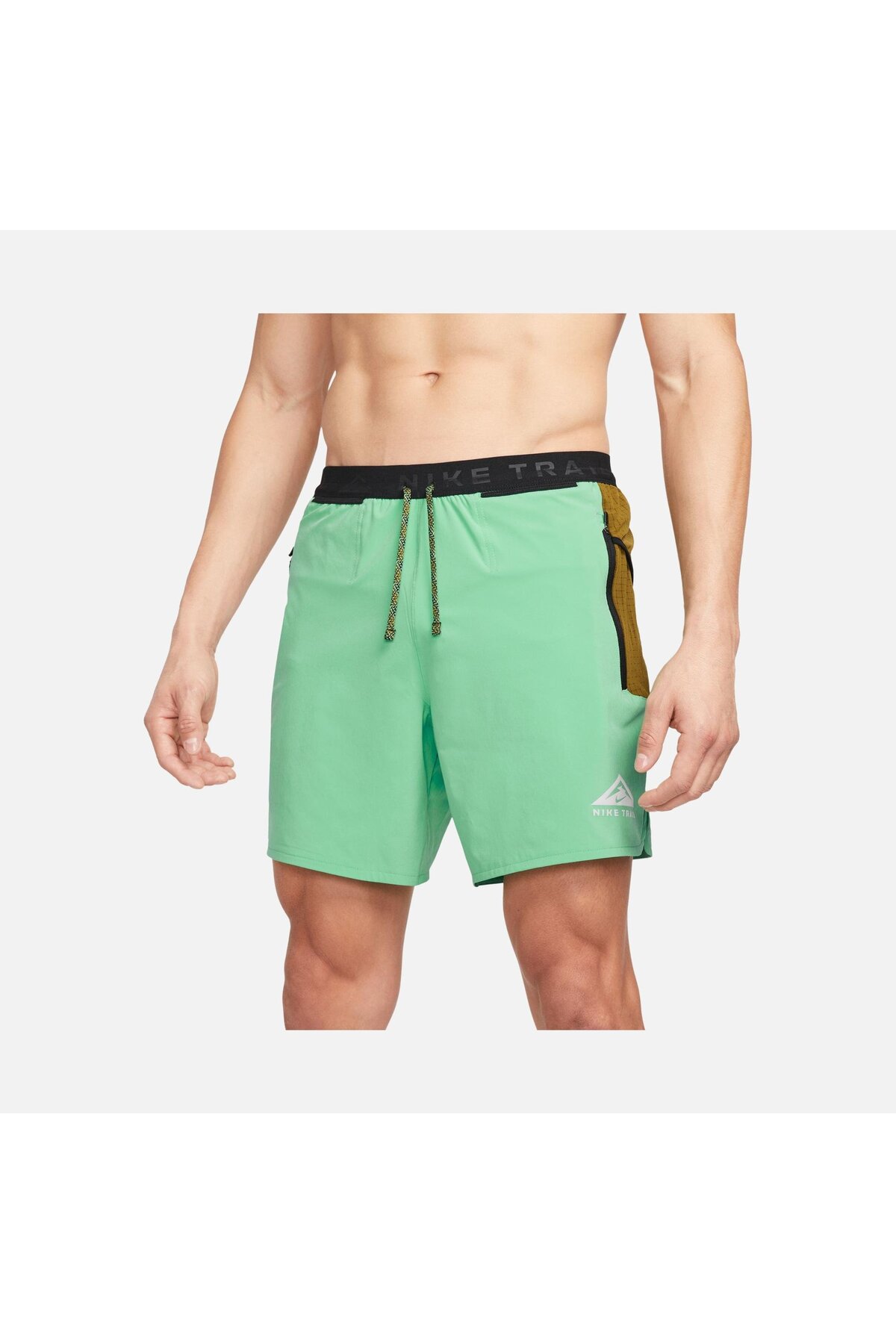 شورت و شلوارک مردانه سبز نایکی | FB4194 3631 اورجینال - تصویر 7