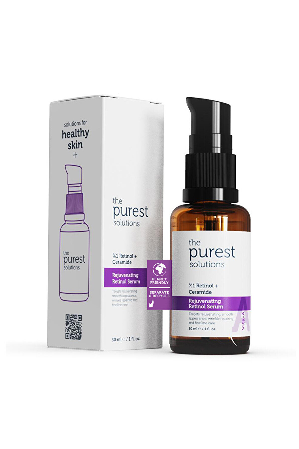 سرم پوست   پیورستThe Purest Solutions | 8.65456E+12 اورجینال - تصویر 2