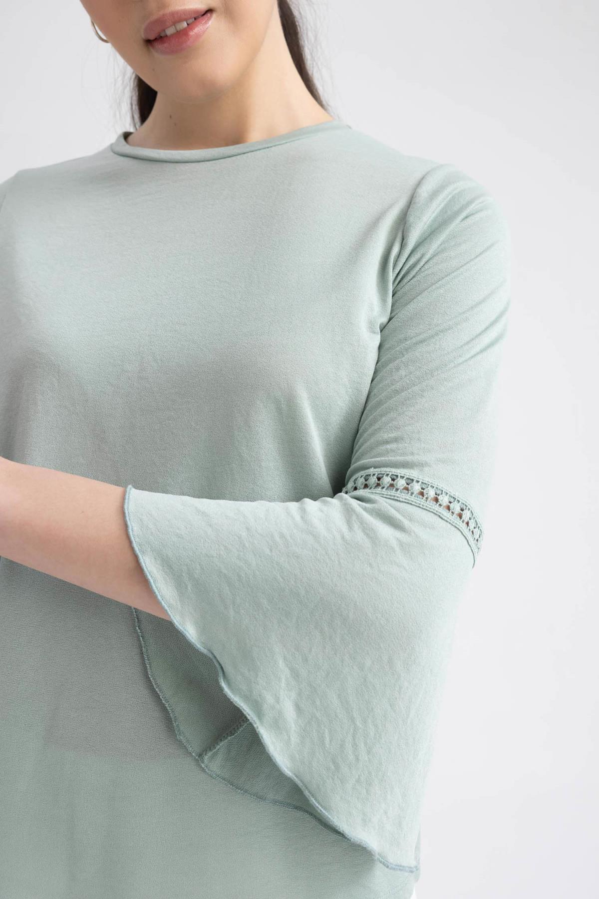 تی شرت زنانه دفاکتو | Z6008AZ23SP Defacto - Image 8