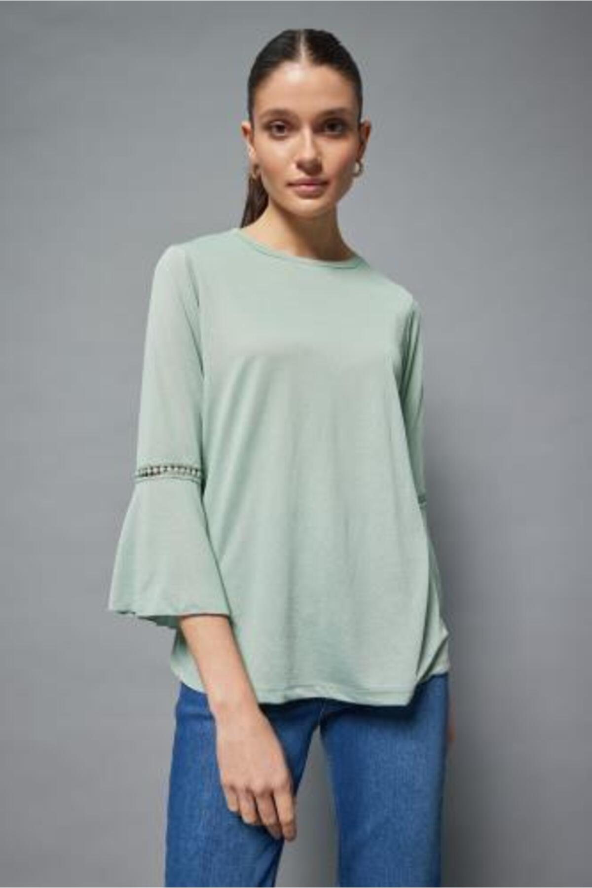 تی شرت زنانه دفاکتو | Z6008AZ23SP Defacto - Image 3