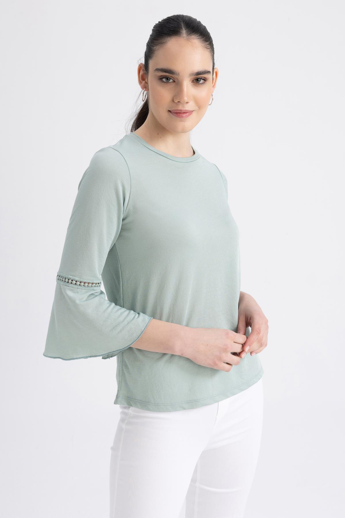 تی شرت زنانه دفاکتو | Z6008AZ23SP Defacto - Image 7