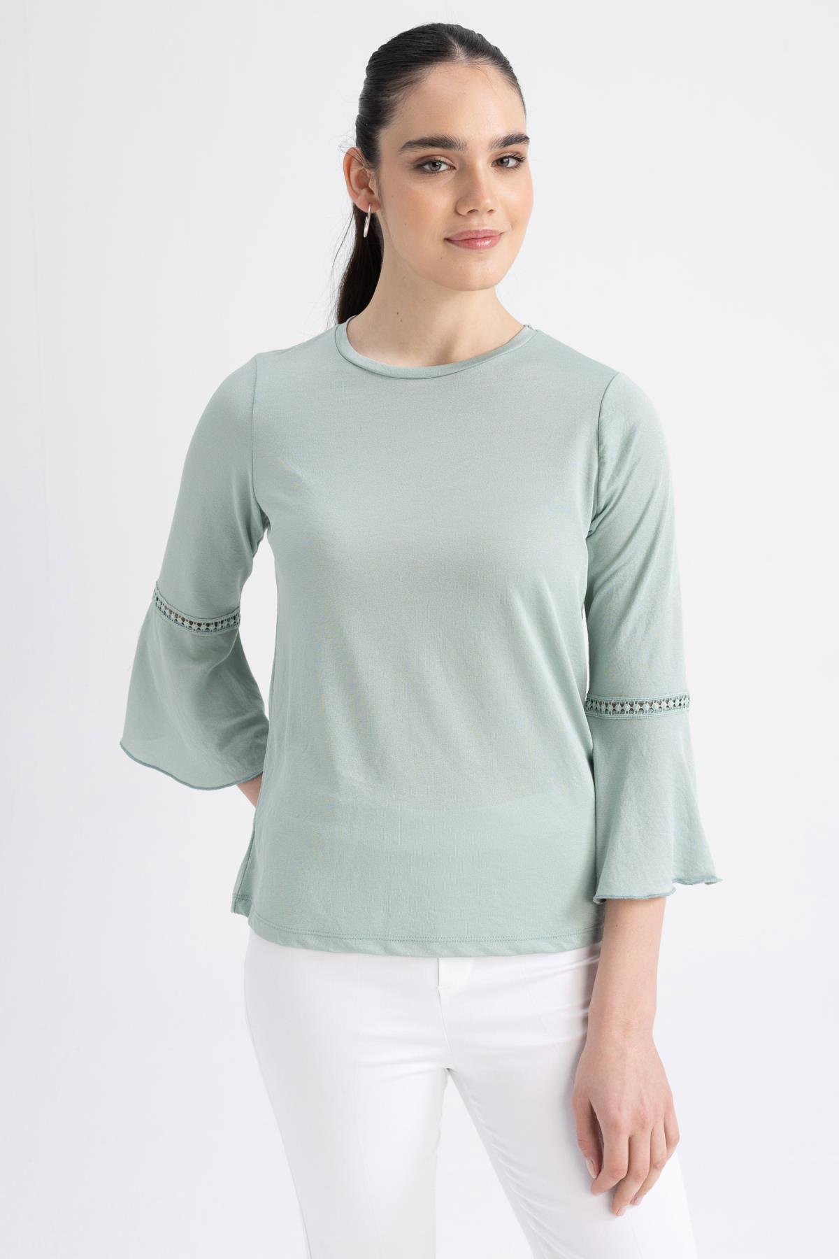 تی شرت زنانه دفاکتو | Z6008AZ23SP Defacto - Image 4