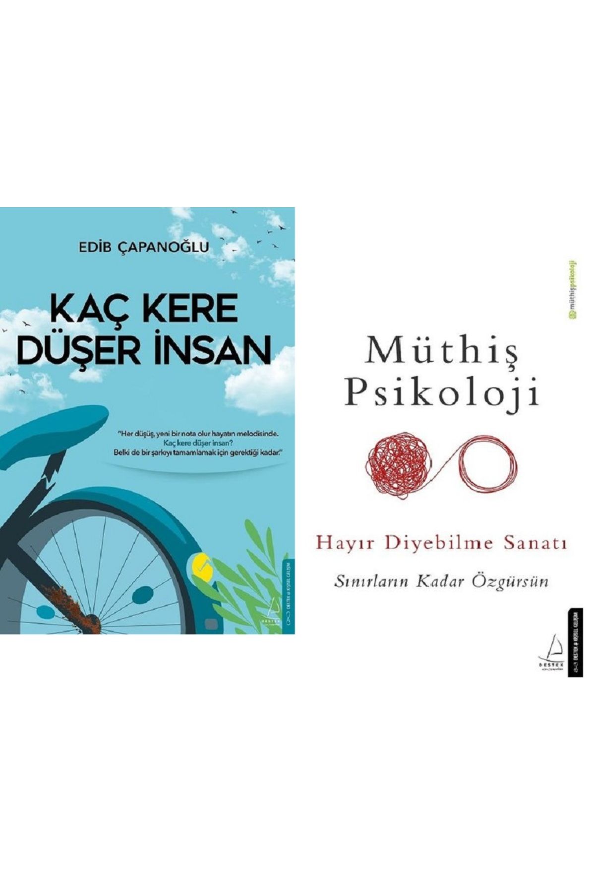 Destek Publications «Сколько раз люди падают» + «Искусство говорить нет» / Набор из 2 книг 9786272903167