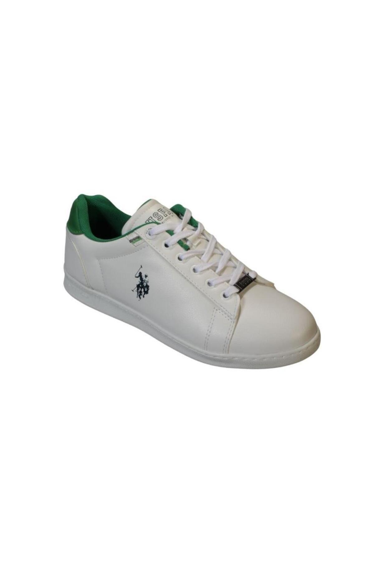 یو اس پولو کفش‌های پیاده‌روی ورزشی مردانه سفید U.S.POLO ASSN