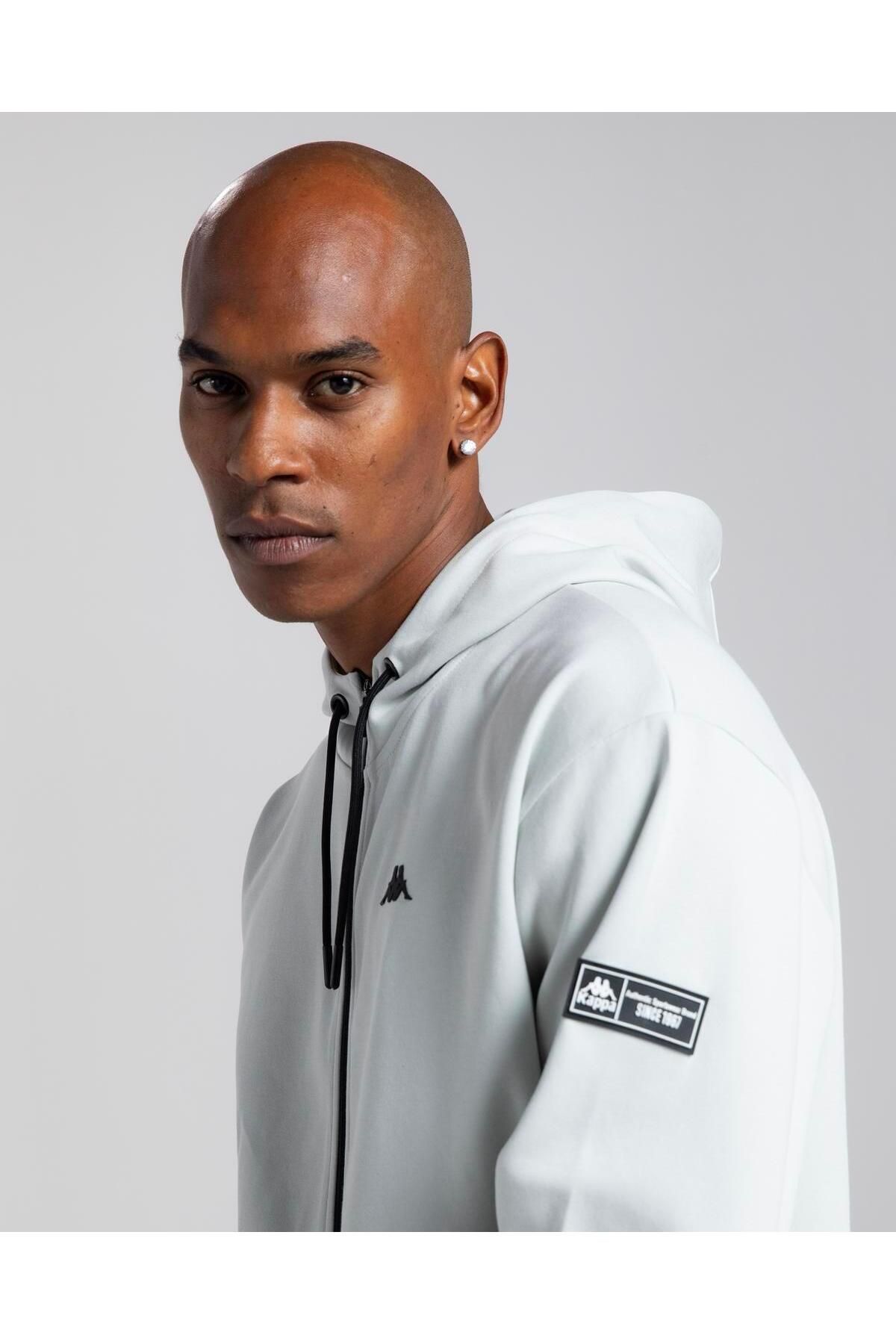 Gray 2024 kappa tracksuit