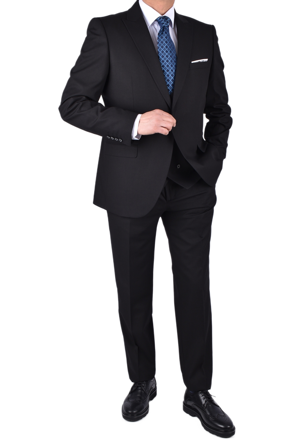 BY MARKASSO MRK-02 SLIM FIT VEST SUIT