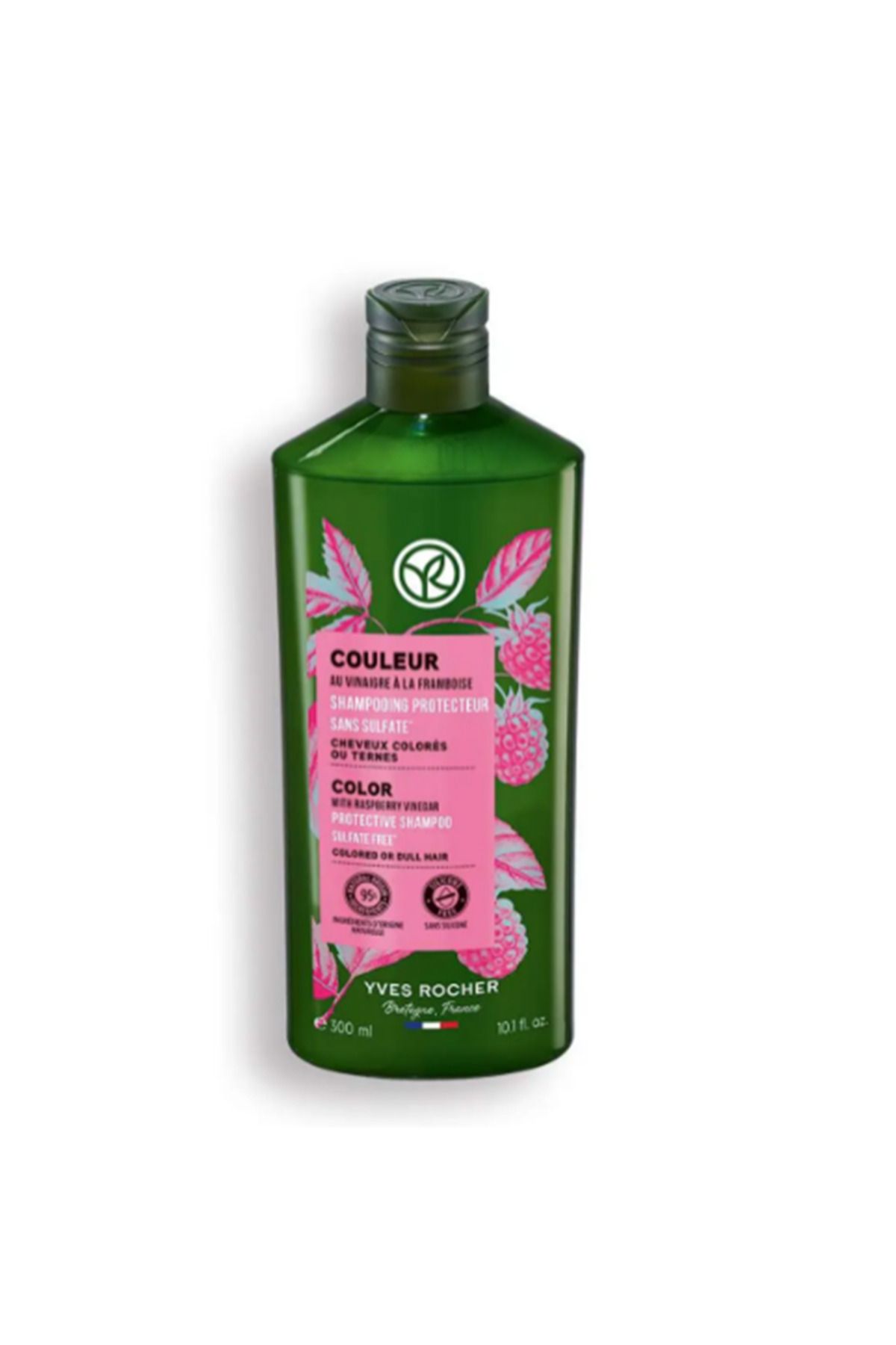 Color Protecting Shampoo - Dyed Hair / Couleur Raspberry Vinegar 300 ml