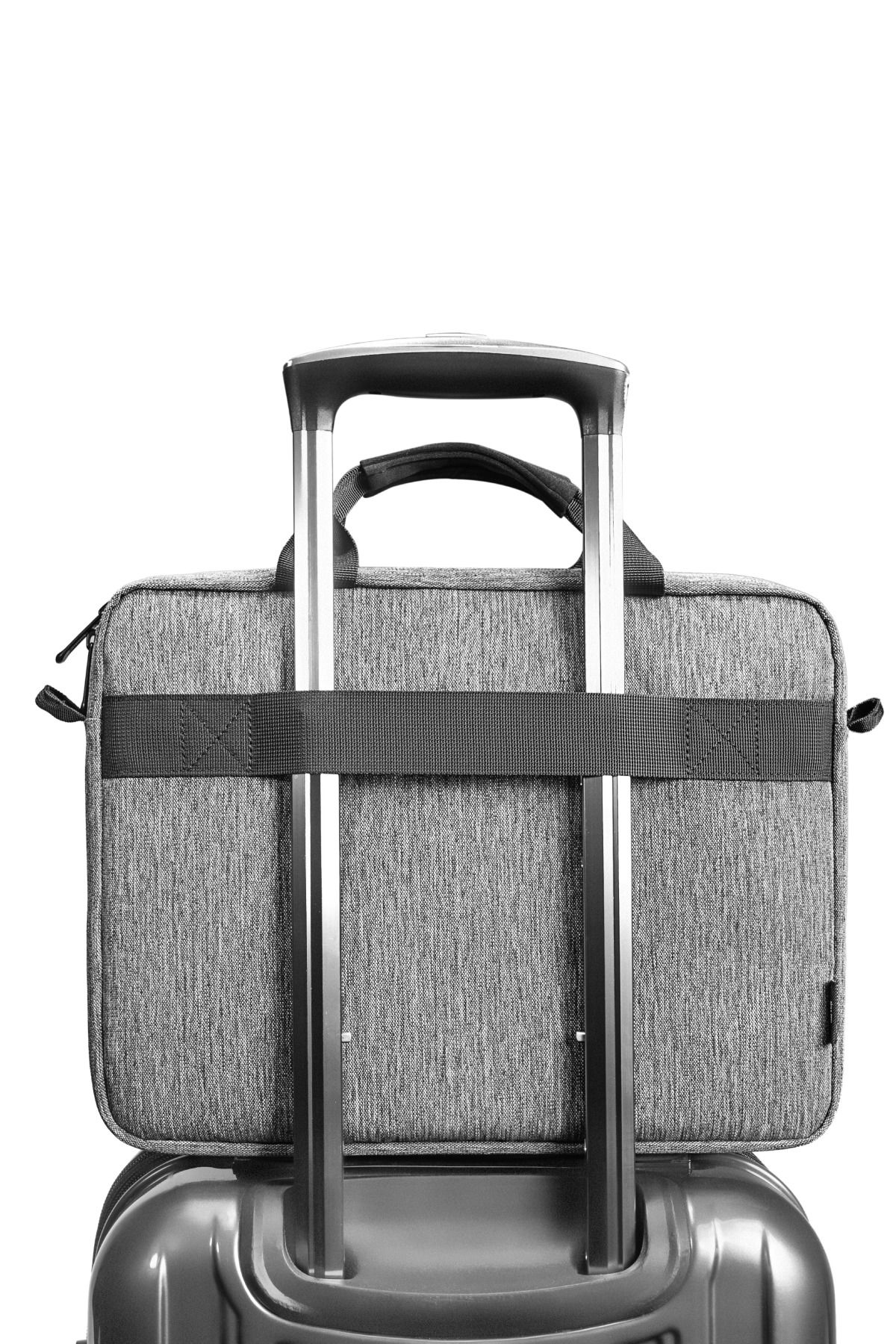 کیف نوت بوک خاکستری A43 15.6 اینچ لپ تاپ Tomtoc