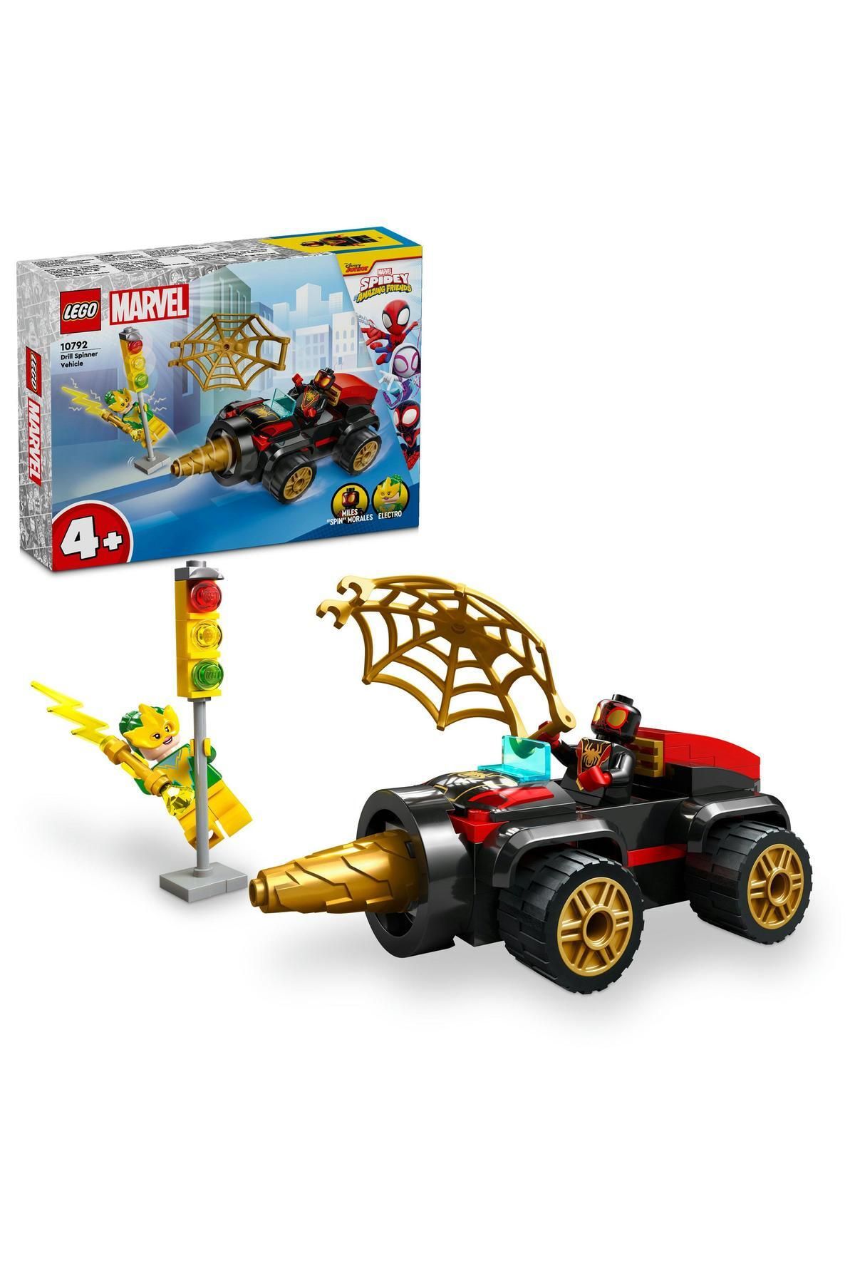 LEGO ® Marvel Twist Vehicle 10792 — Конструктор для детей от 4 лет и старше (58 деталей)