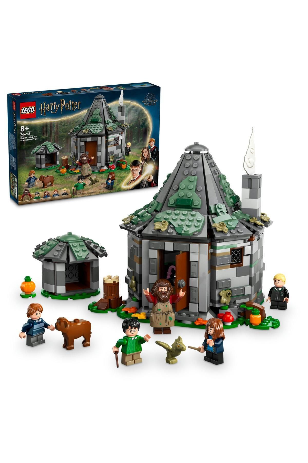 LEGO ® Harry Potter™ Хижина Хагрида: Неожиданный визит 76428 — для детей от 8 лет (896 деталей)