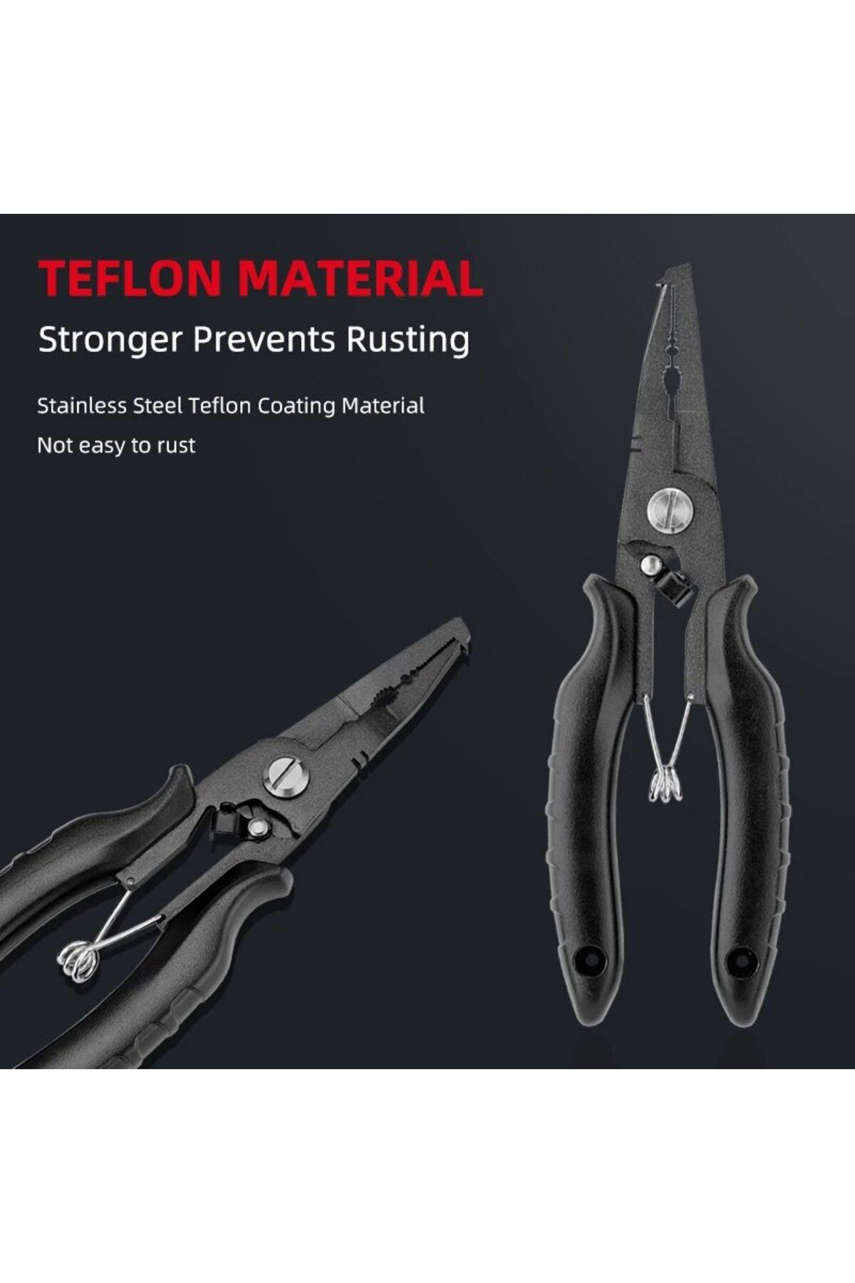 Choice TUNALAFISHING Stainless Steel Fishing Pliers Saltwater Resistant,  High Quality, Needle Nose - Trendyol