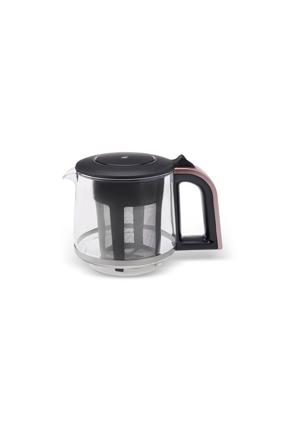 Karaca-Caysever Sprechende Maschine, Stahl, Rosegold Teebereiter, Teekanne, Wasserkocher, Teekocher, W 4