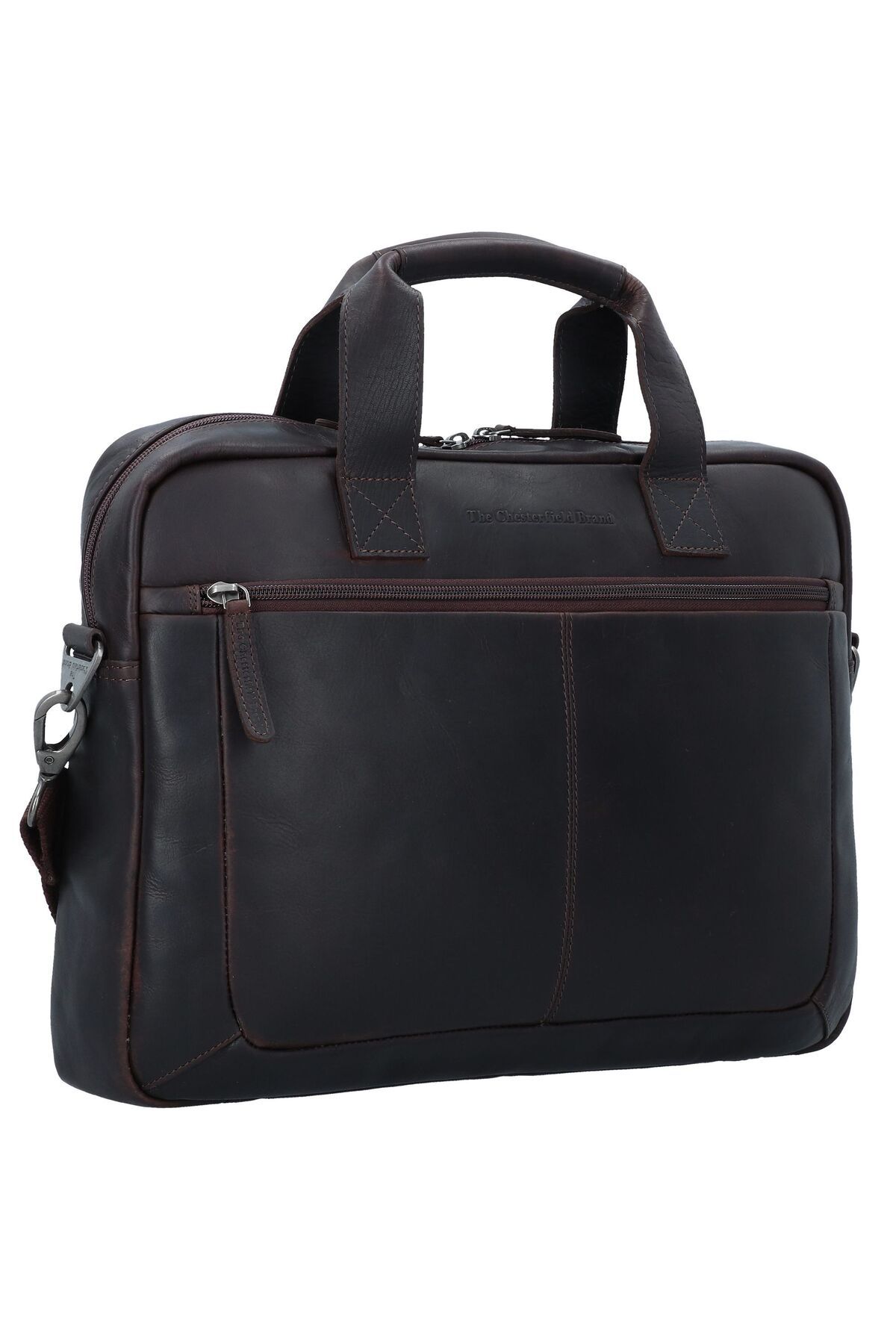 The Chesterfield Brand-Wax Pull Up Calvi – 40 cm Leder Aktentasche, Laptop Fach 2