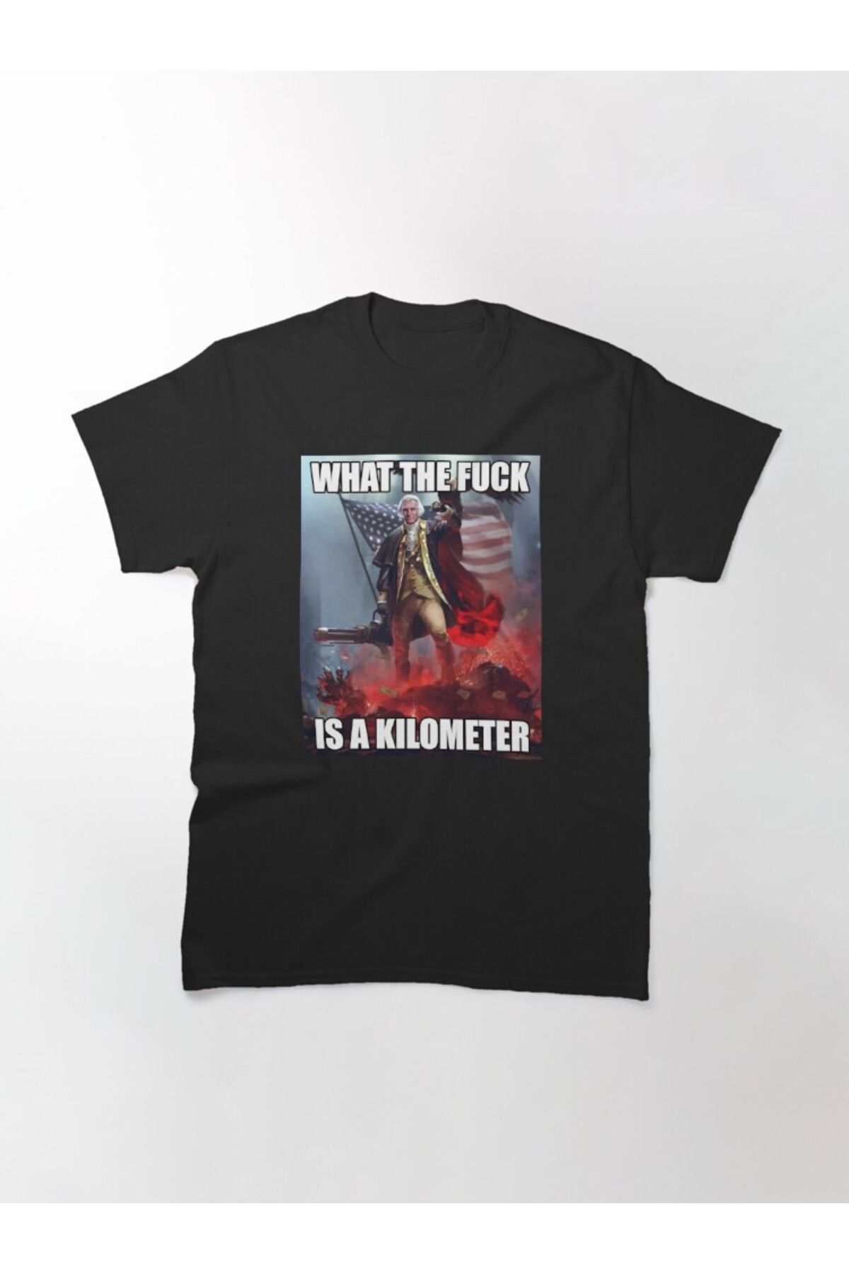 ZOKAWEAR Oversize What The Fuck Is A Kilometer American