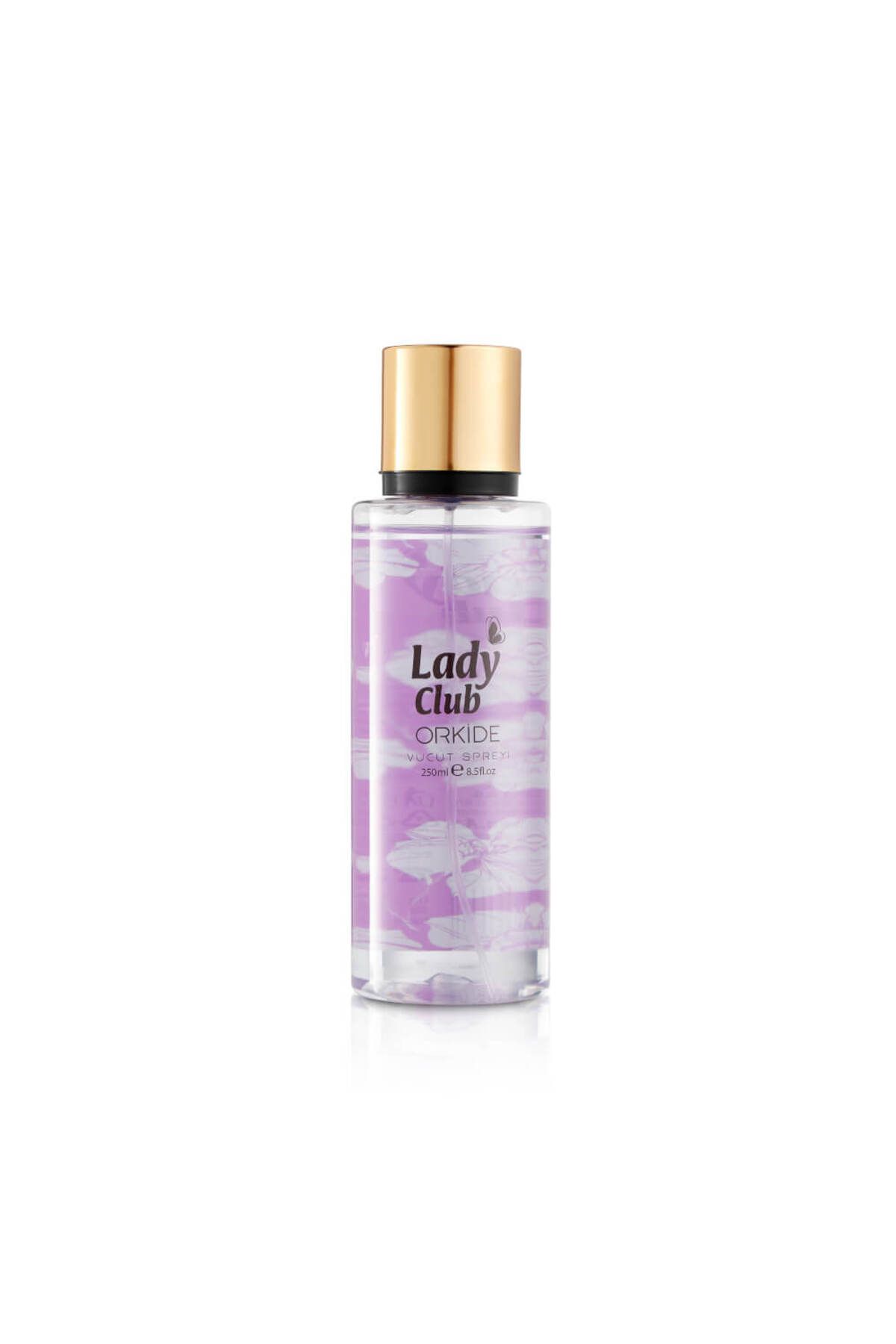 اسپری بدن 250 میلی لیتر / عطر ارکیده LADY CLUB
