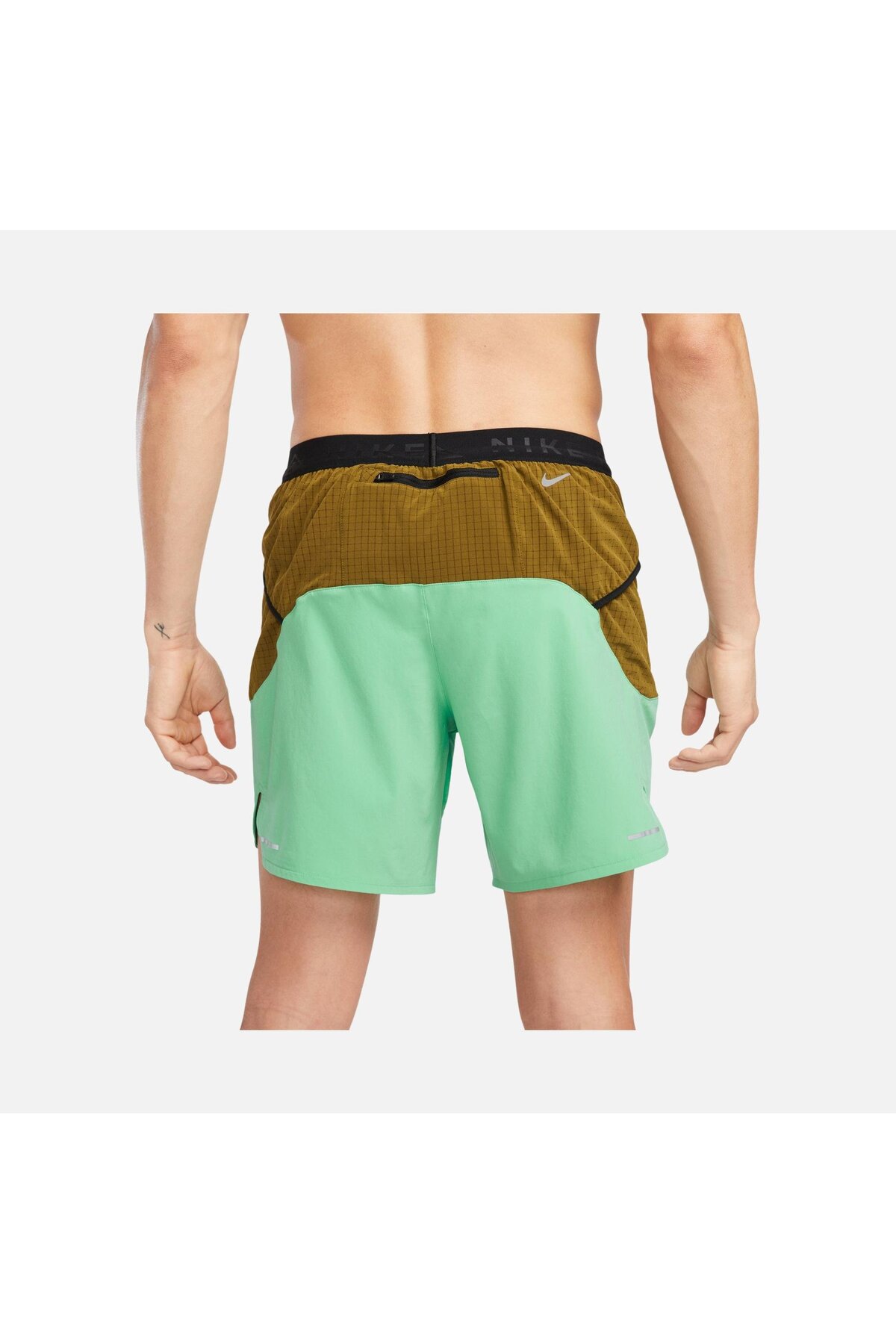 شورت و شلوارک مردانه سبز نایکی | FB4194 3631 اورجینال - تصویر 2