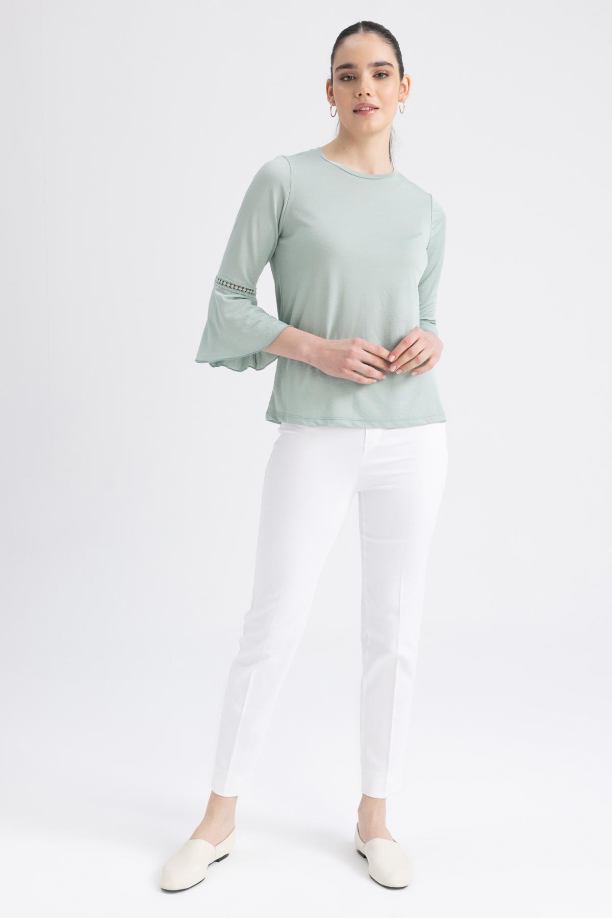 تی شرت زنانه دفاکتو | Z6008AZ23SP Defacto - Image 5