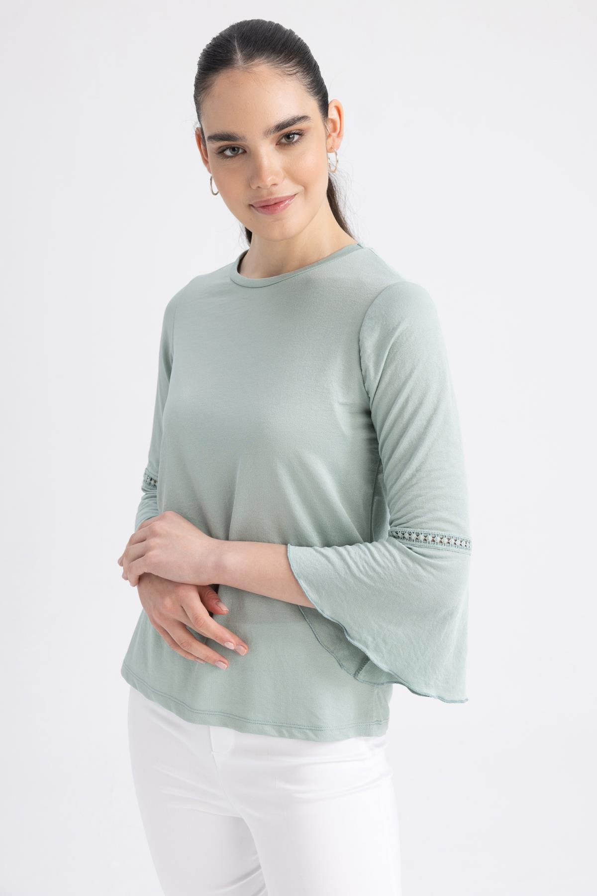 تی شرت زنانه دفاکتو | Z6008AZ23SP Defacto - Image 6