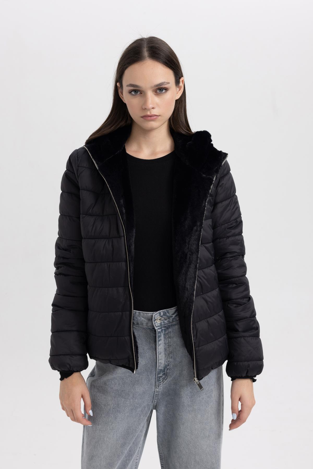 کاپشن زنانه دفاکتو | A0581AX23WN Defacto - Image 4