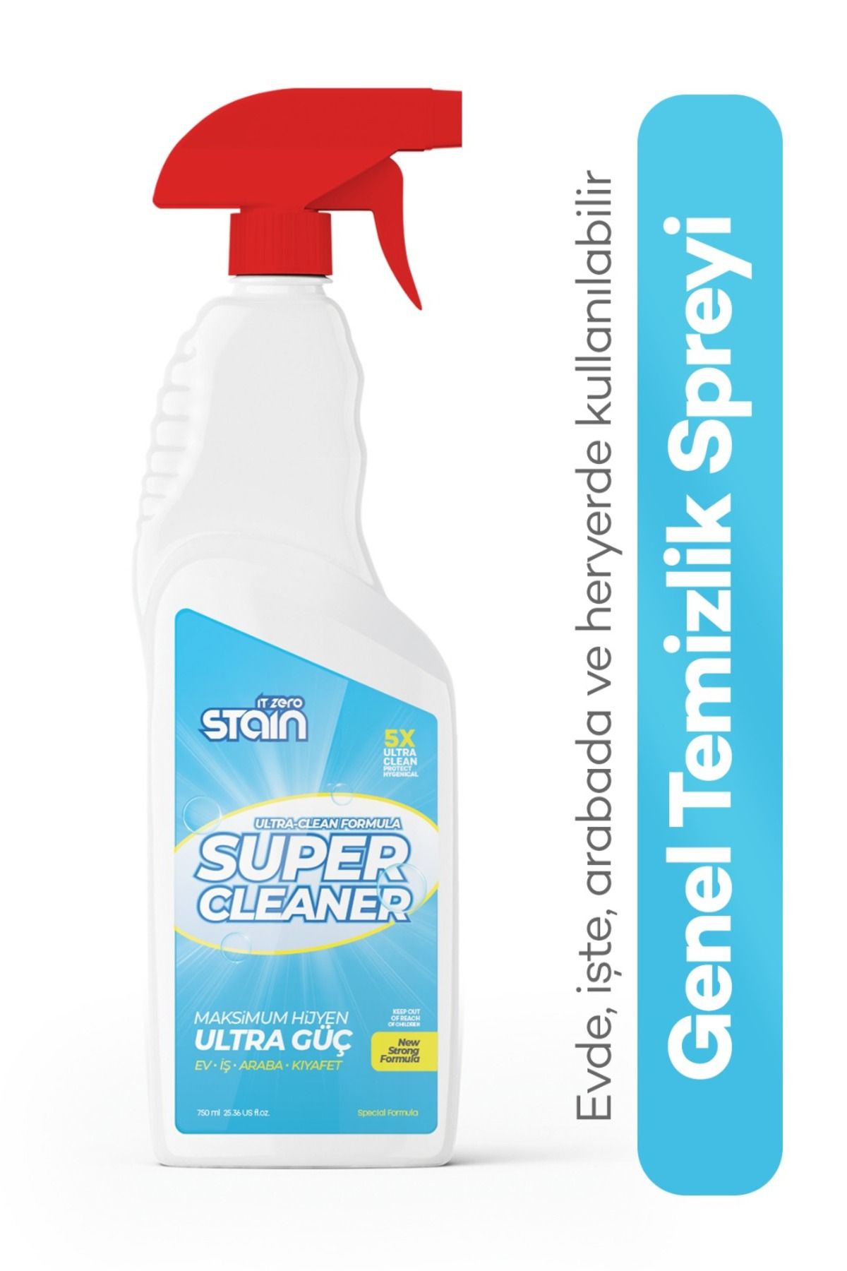 Stain İt Zero Super Clean Ultra + Çok Amaçlı Maksimum Hijyen Ultra Güçlü Leke Çıkarıcı TYCWSFSYRN170965072513738