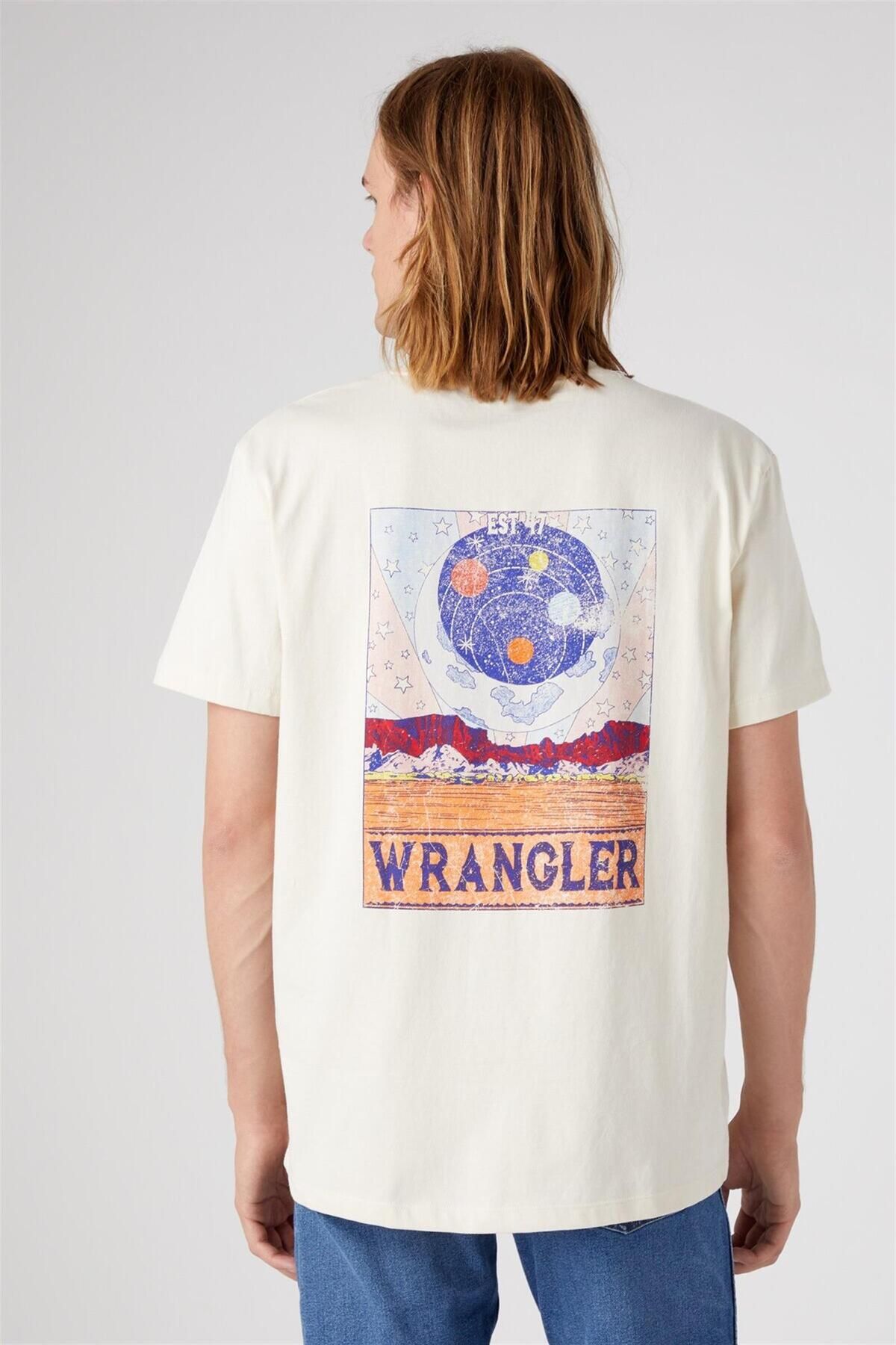 Wrangler تی شرت یقه دوچرخه