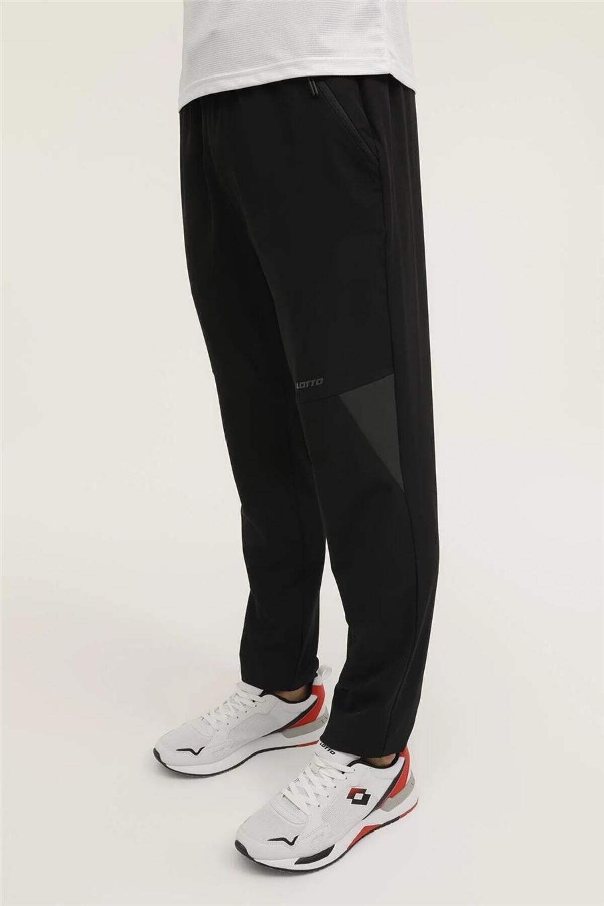 Lotto M marz o Track Pant 3pr Siyah Antr Erkek E ofman Alt