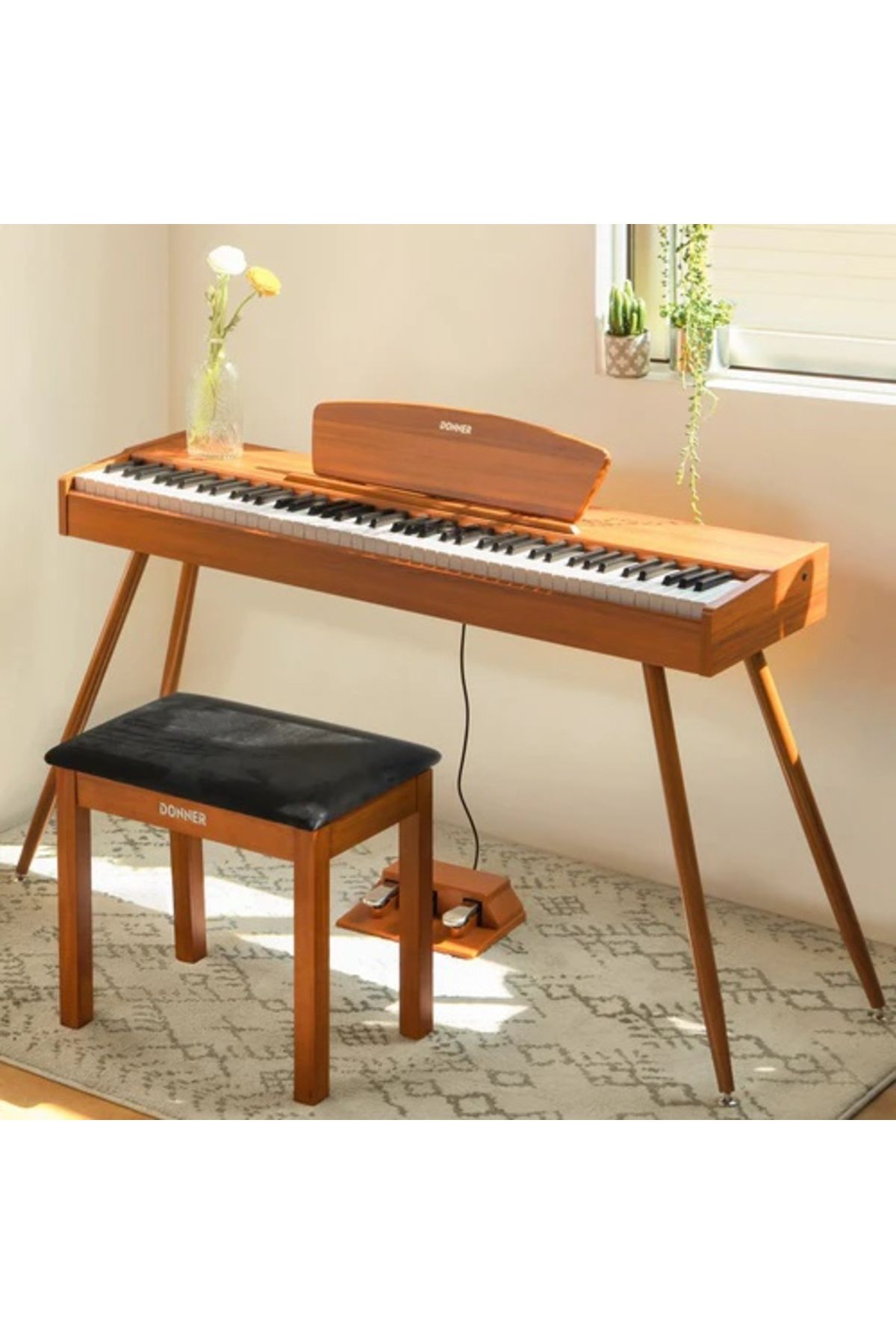 Donner electric hot sale piano