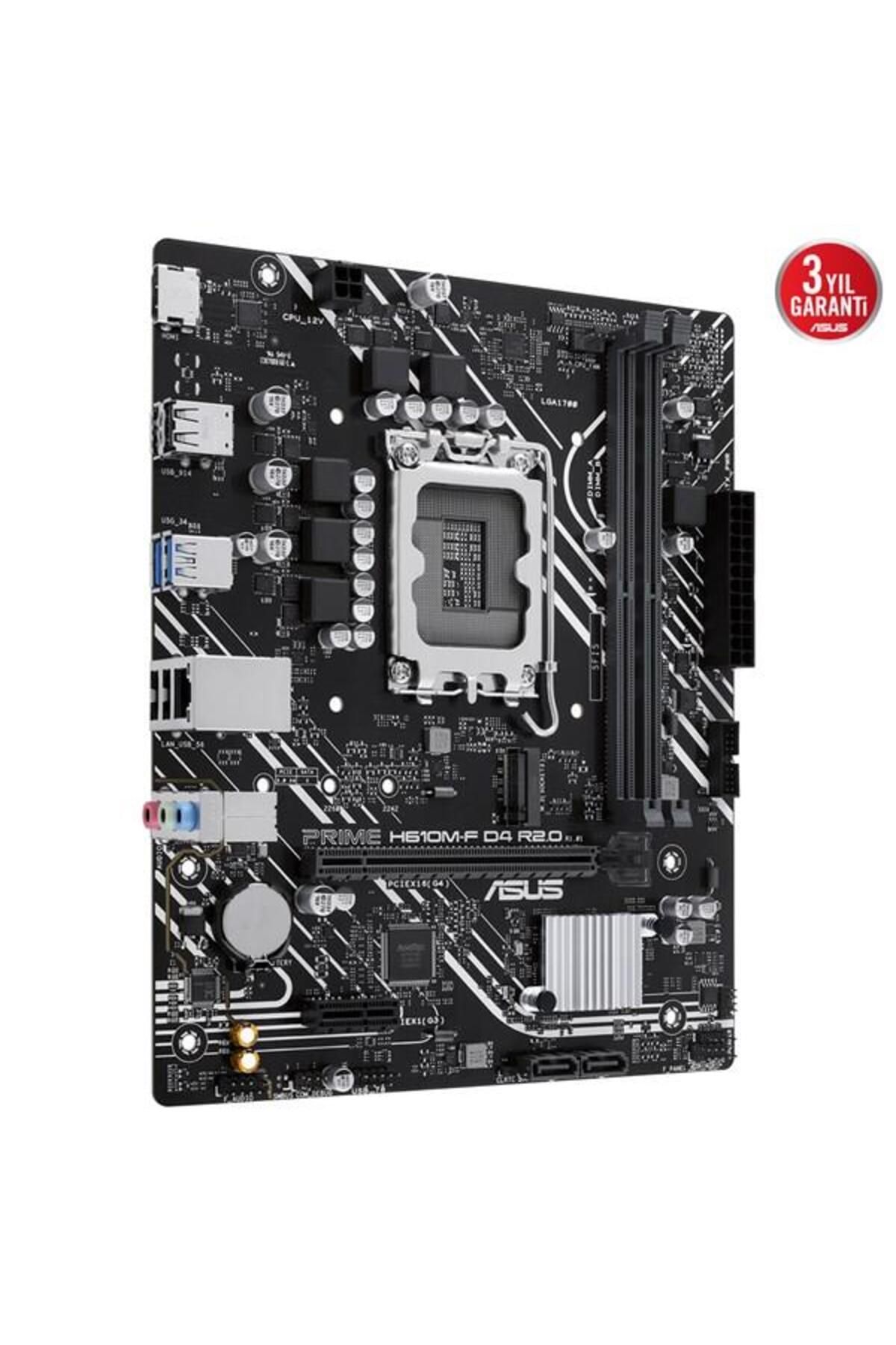ASUS-PRIME H610M-F D4 R2.0-CSM DDR4 HDMI PCIE 4.0 1700P mATX ENTERPRISE MOTHERBOARD 3
