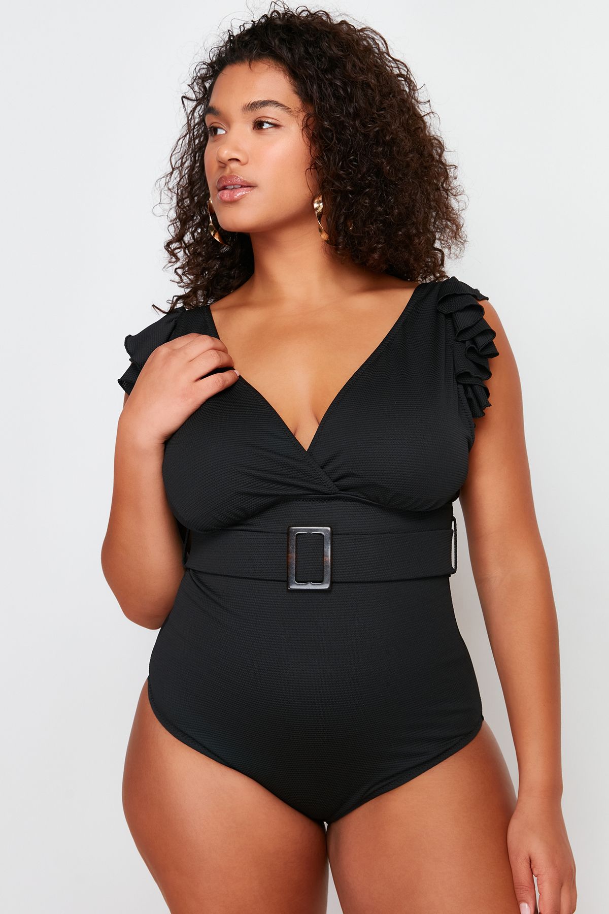 trendyol-curve-womens-textured-coated-plus-si