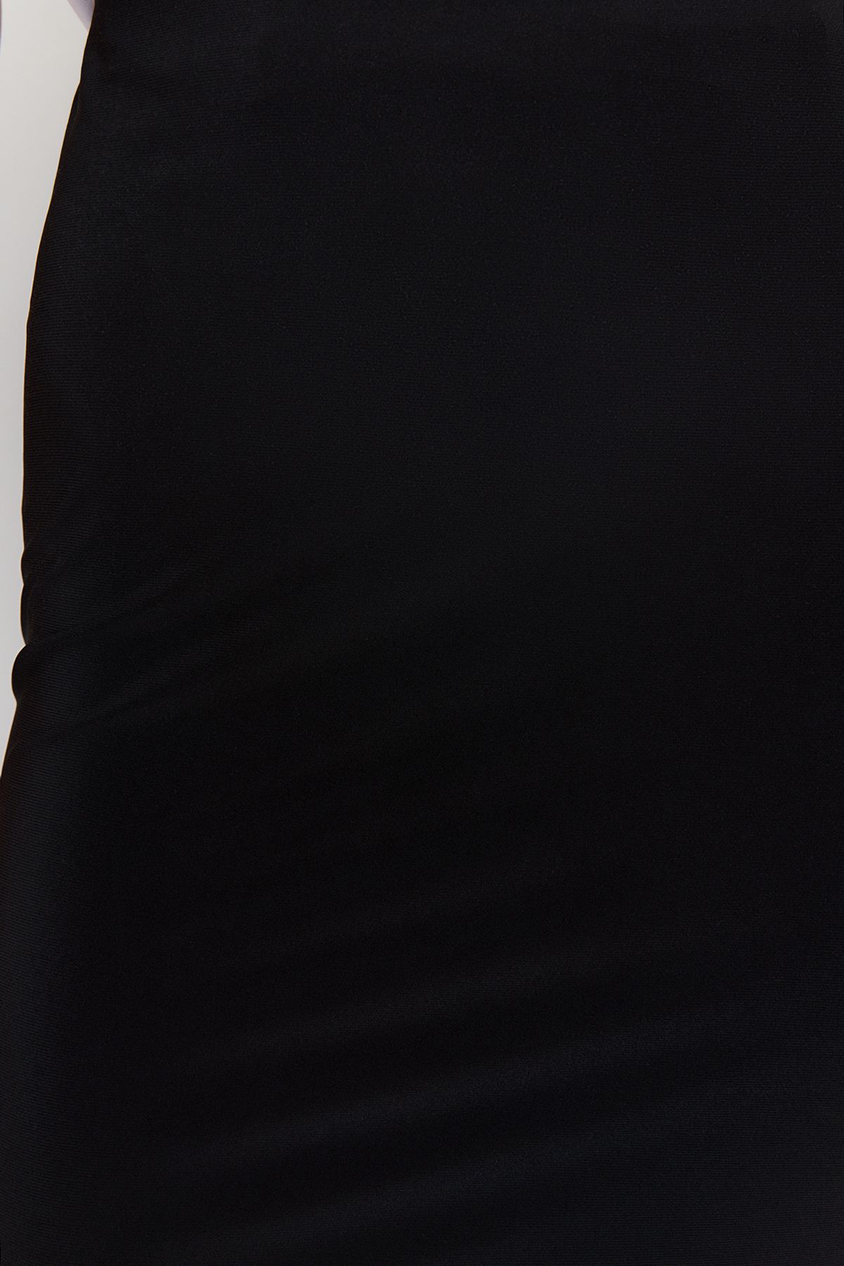 Trendyol Collection-Fusta maxi neagră, tricotată, elastică, în formă de pește TWOSS24ET00155 5
