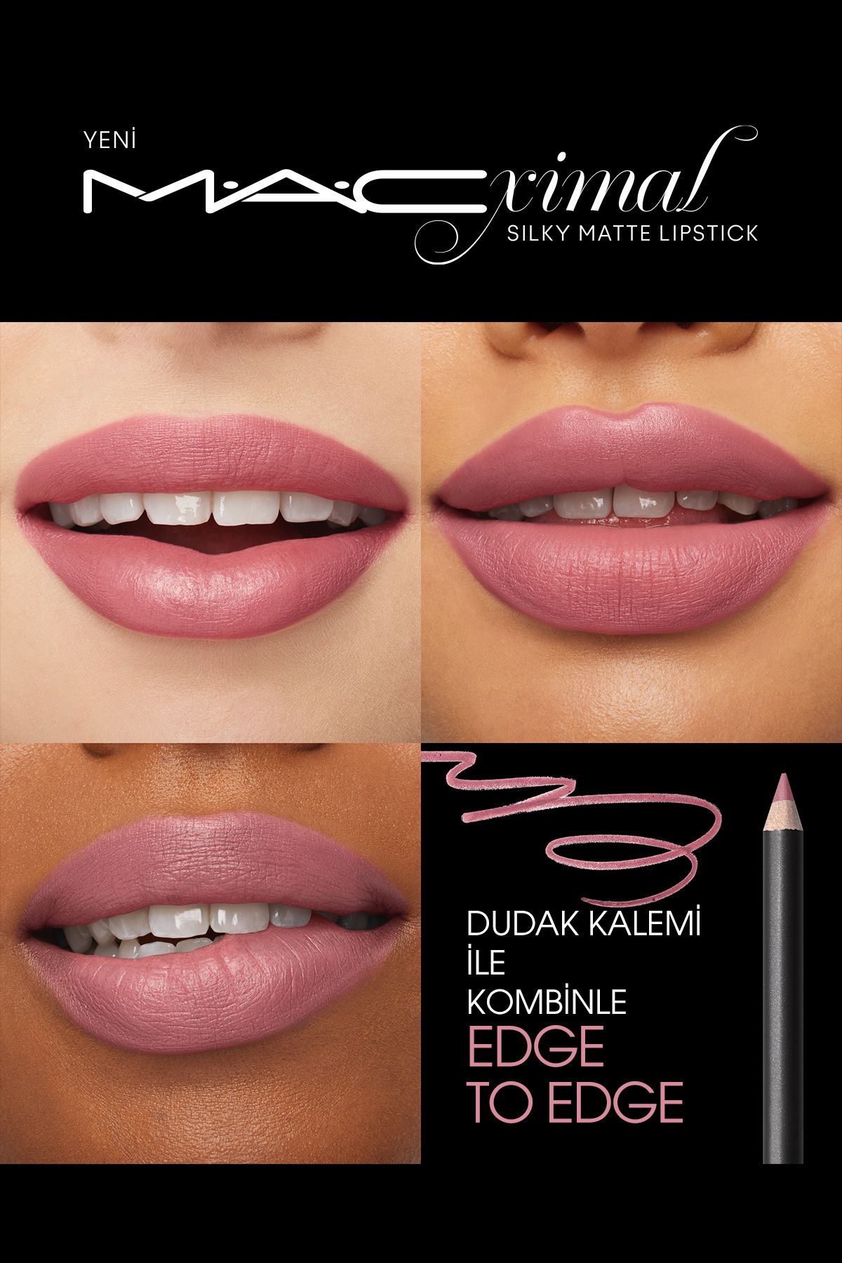 M.A.C-SILKY MATTE LIPSTICK MOISTURIZING INTENSE COLOR LIPSTICK - YOU WOULDN'T GET IT 5