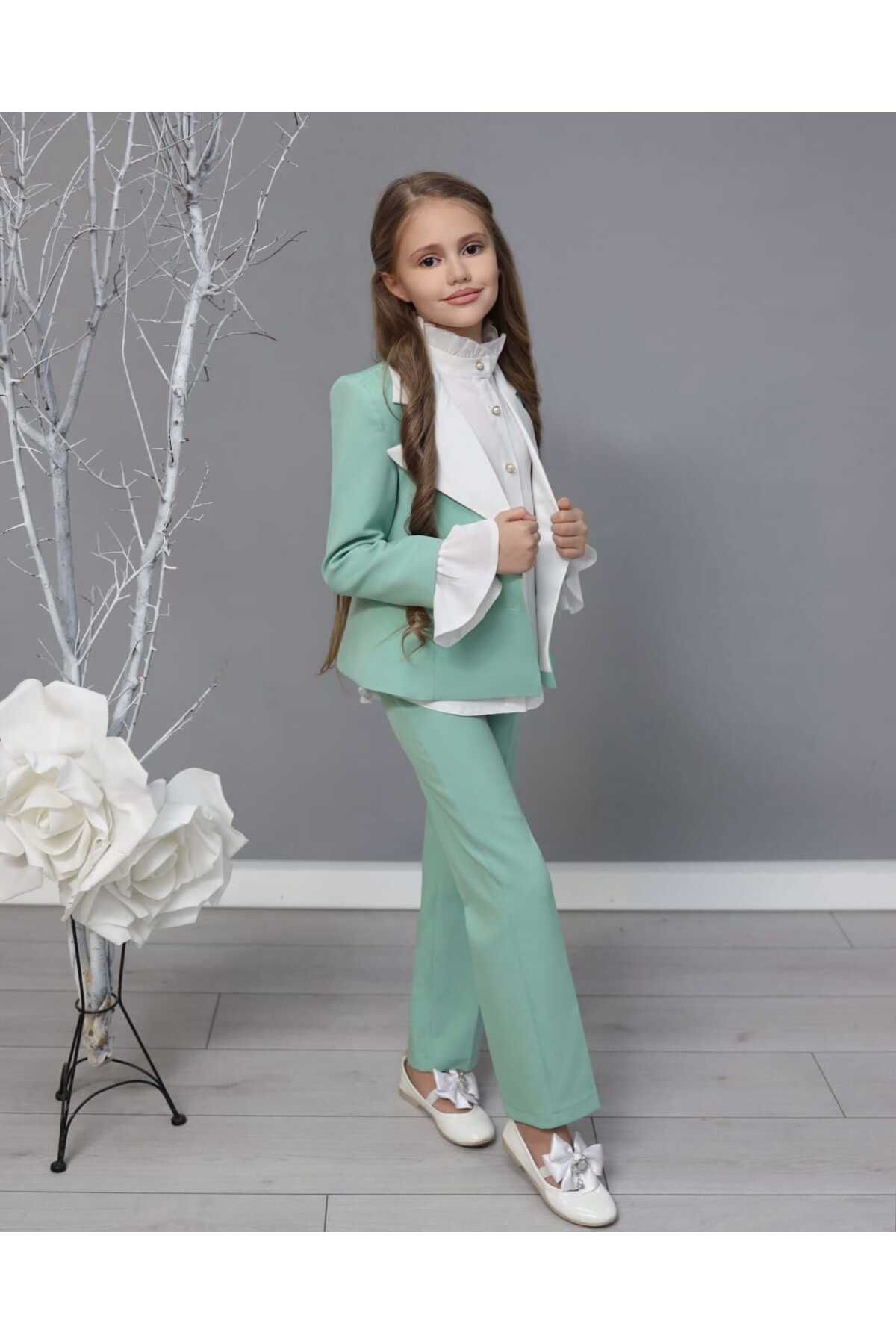 Праздничный костюм для девочек By Feyza Kids Collection BYRM12