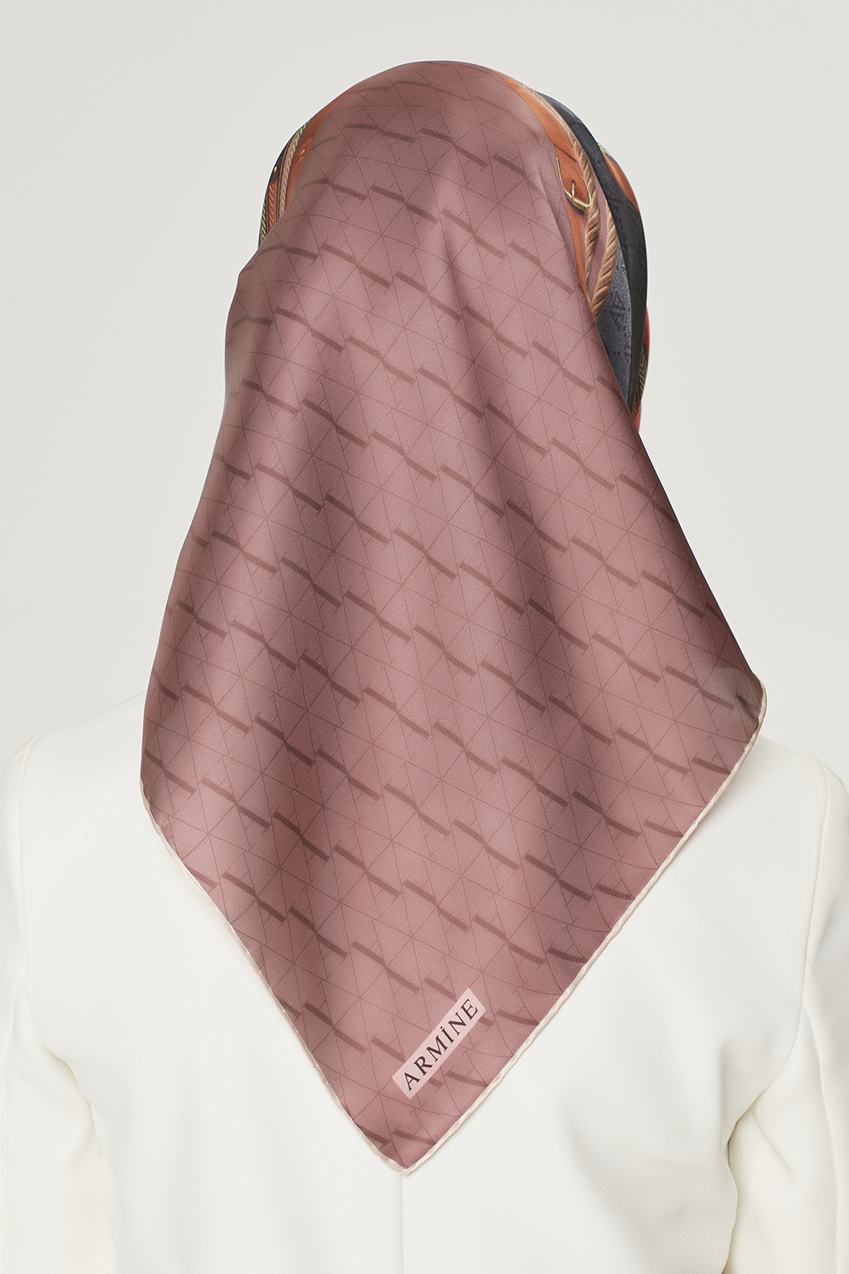 روسری زنانه آرمینه | E21YA8519D04 Armine - Image 4