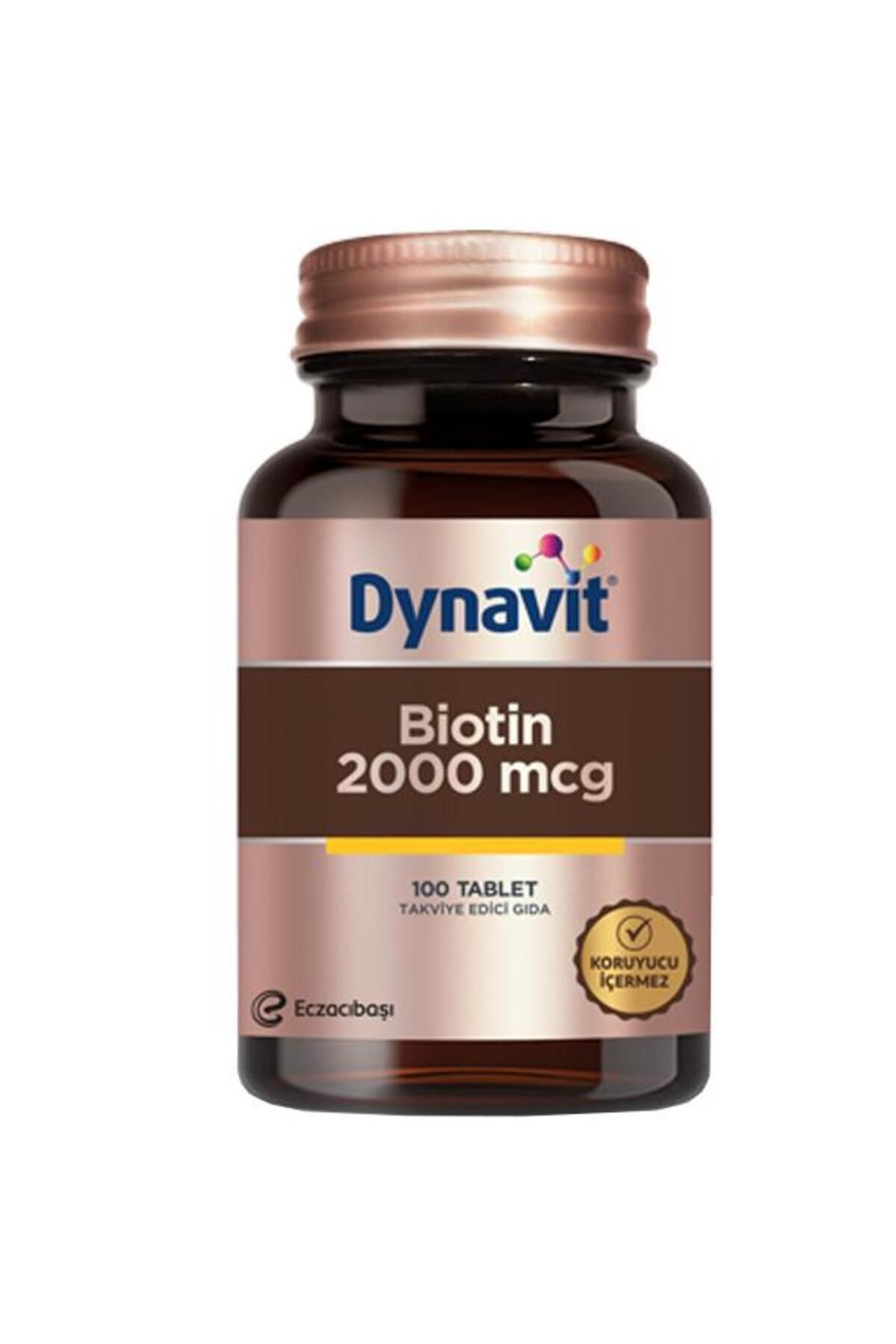 Dynavit Biotin 2000 Mcg 100 Tablet