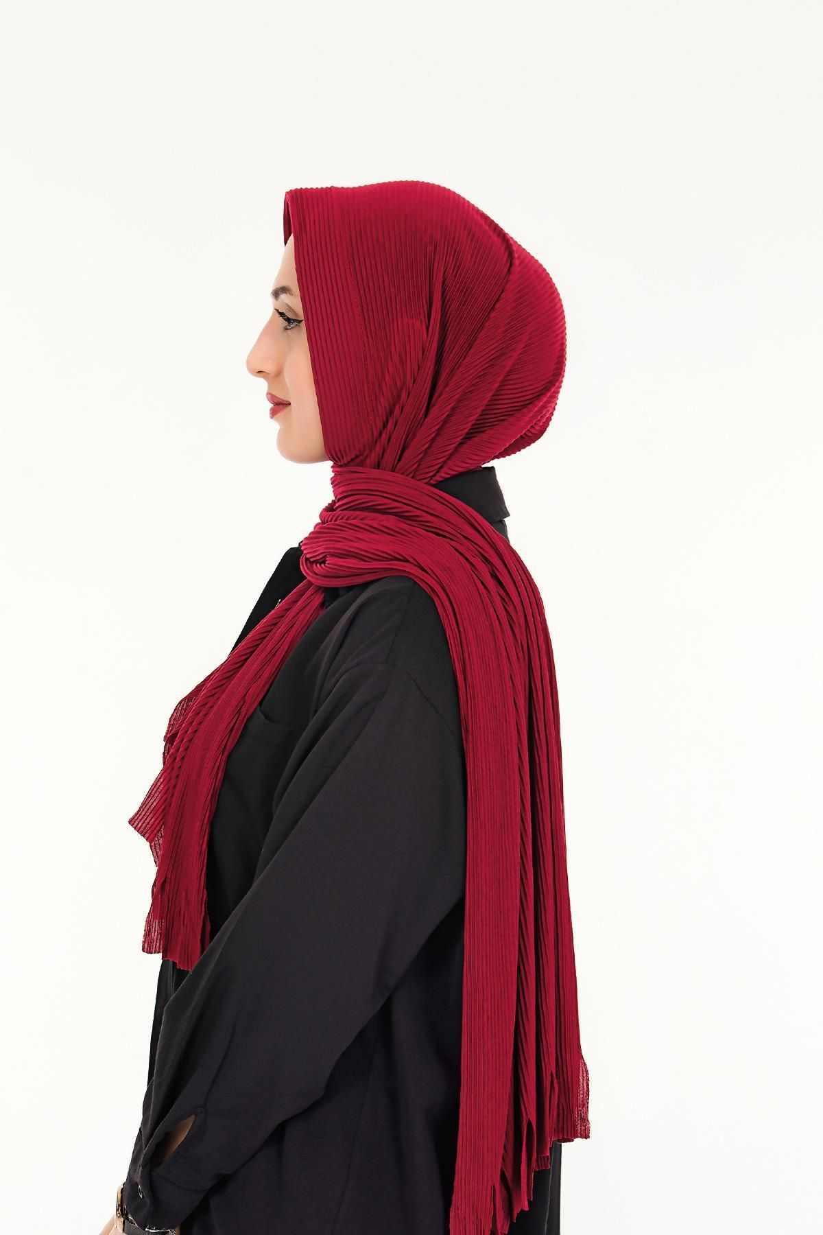 Sensu-Hijab Practical Pleated Ready Shawl 3