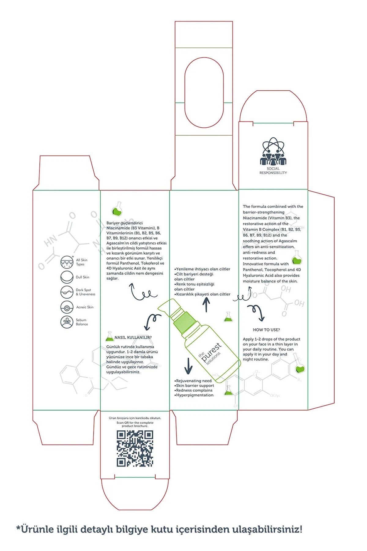 سرم پوست   پیورستThe Purest Solutions | 6.58966E+11 اورجینال - تصویر 6