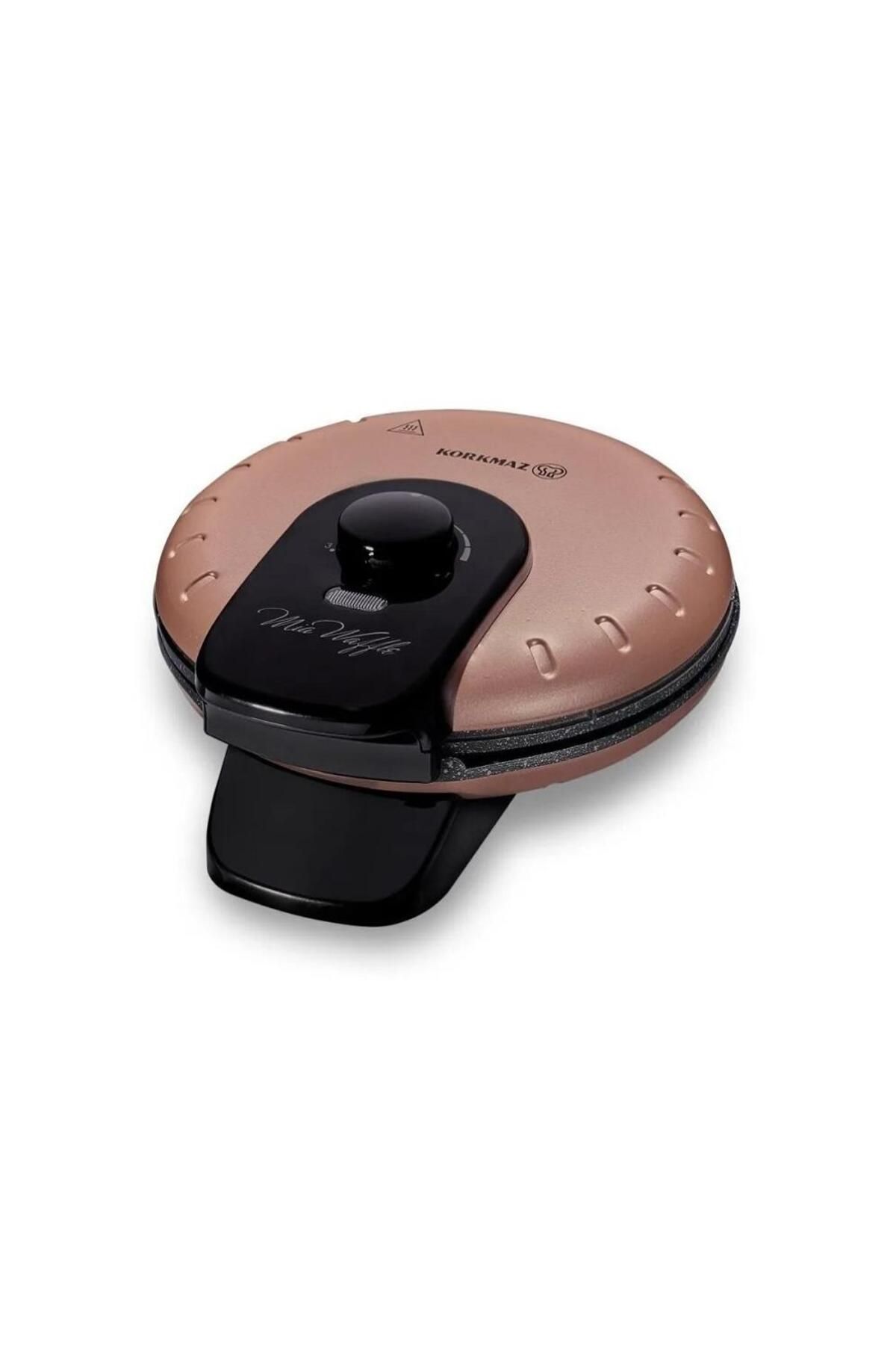 KORKMAZ Mia Waffle Makinesi Rosagold A319-03