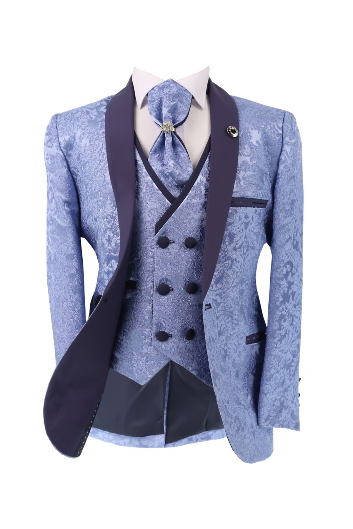  لباس بچه‌گانه گشاد - ۴ تکه - مناسب برای سنین ۶ تا ۱۰ سال