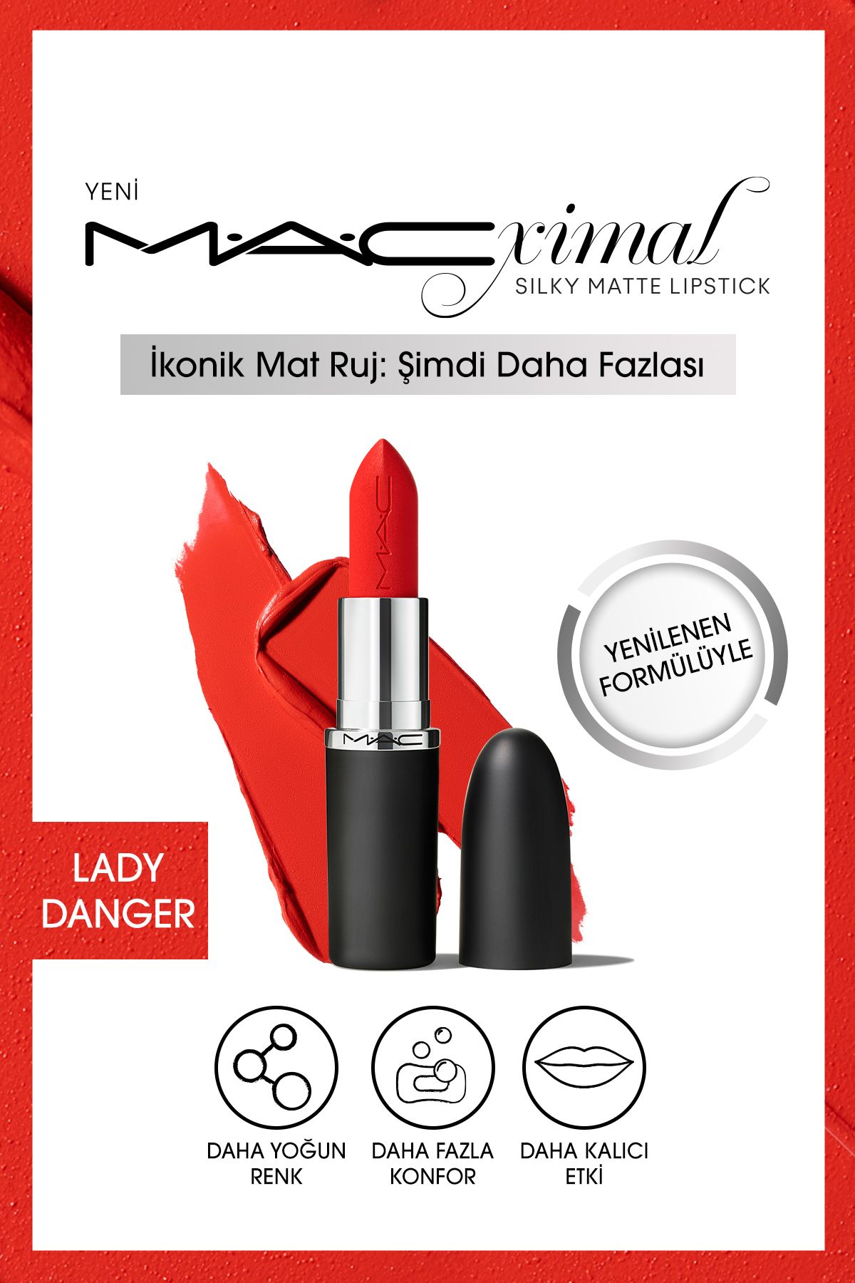 رژ لب مک 601MAC00RUJ4530107