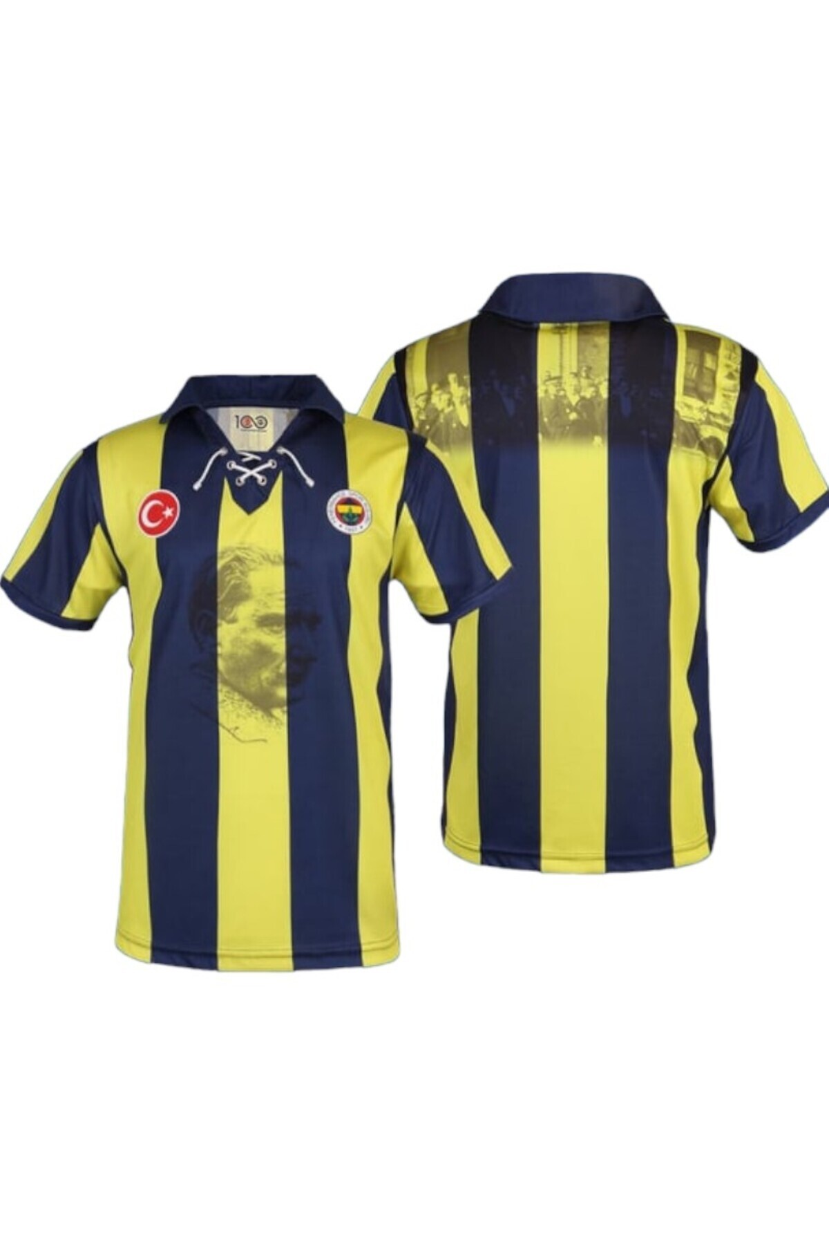 ZİLONG .fe.nerb.ãhçe Cumhiriyetin 100. Yılı 2023-2024 Sezon Isimsiz Yetişkin Futbol Forması