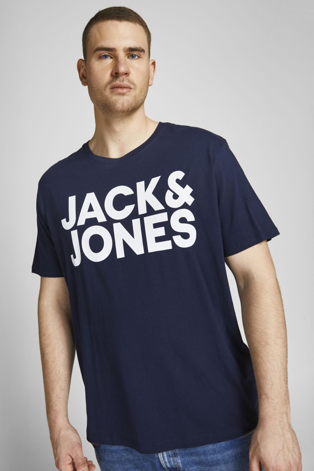 تیشرت مردانه طرح دار آستین کوتاه | جک اند جونز Jack & Jones 12158505 - 1 - BS - تصویر 4