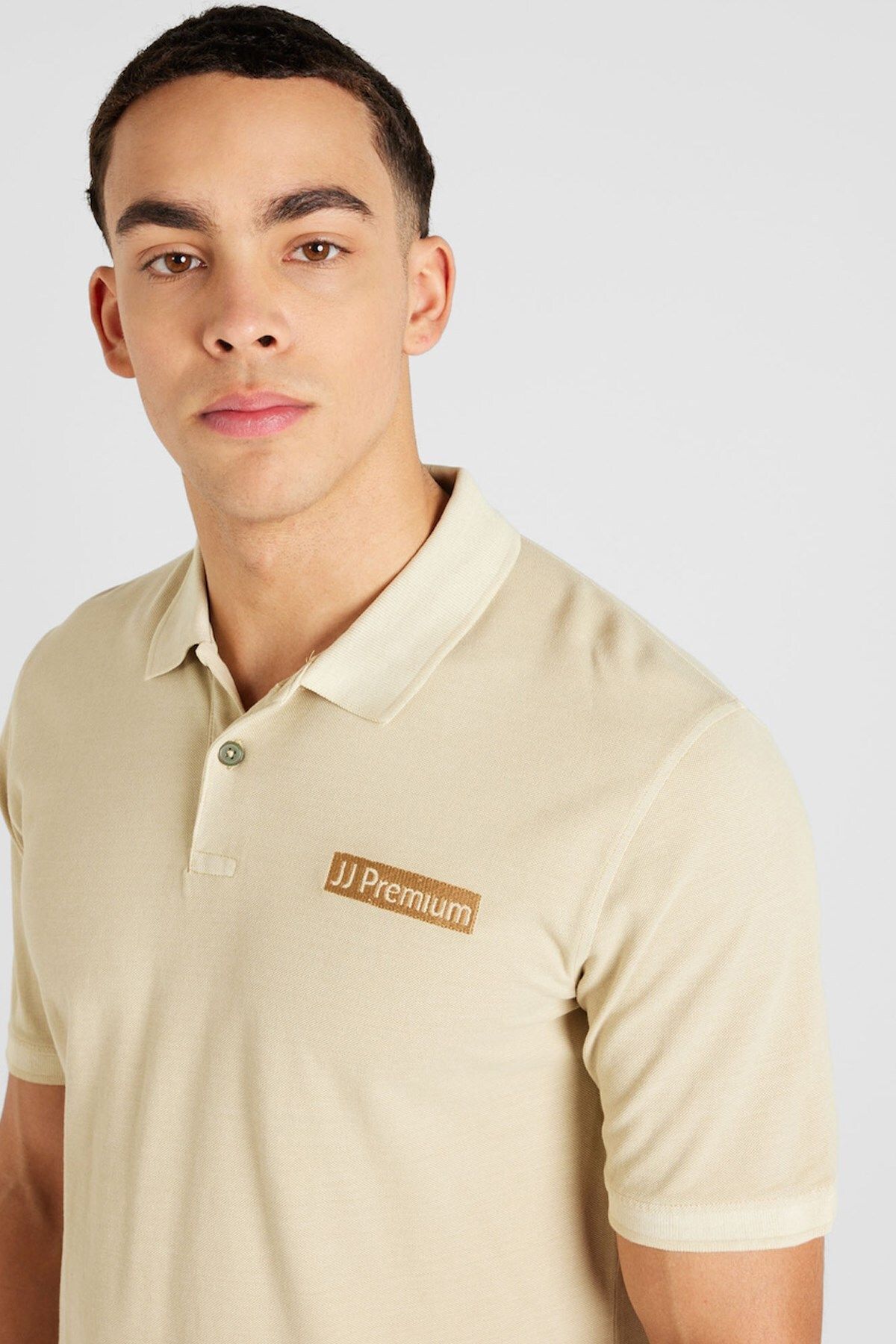 تی شرت یقه پولو نود مردانه POLO YAKA T اورجینال Jack Jones Jack & Jones