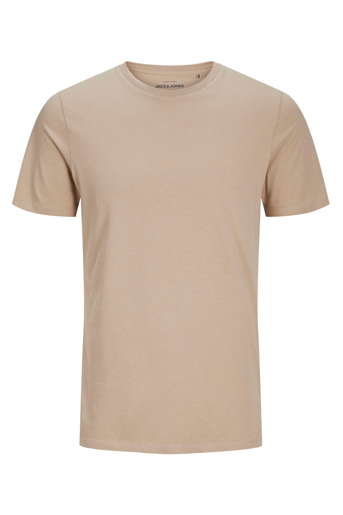 تی شرت جک اند جونز مردانه 100% پنبه خاکستری بیسیک راسته Regular/رگولار    بیسیک Daily/روزانه | Jack & Jones 12156101 - BS TR - تصویر 4